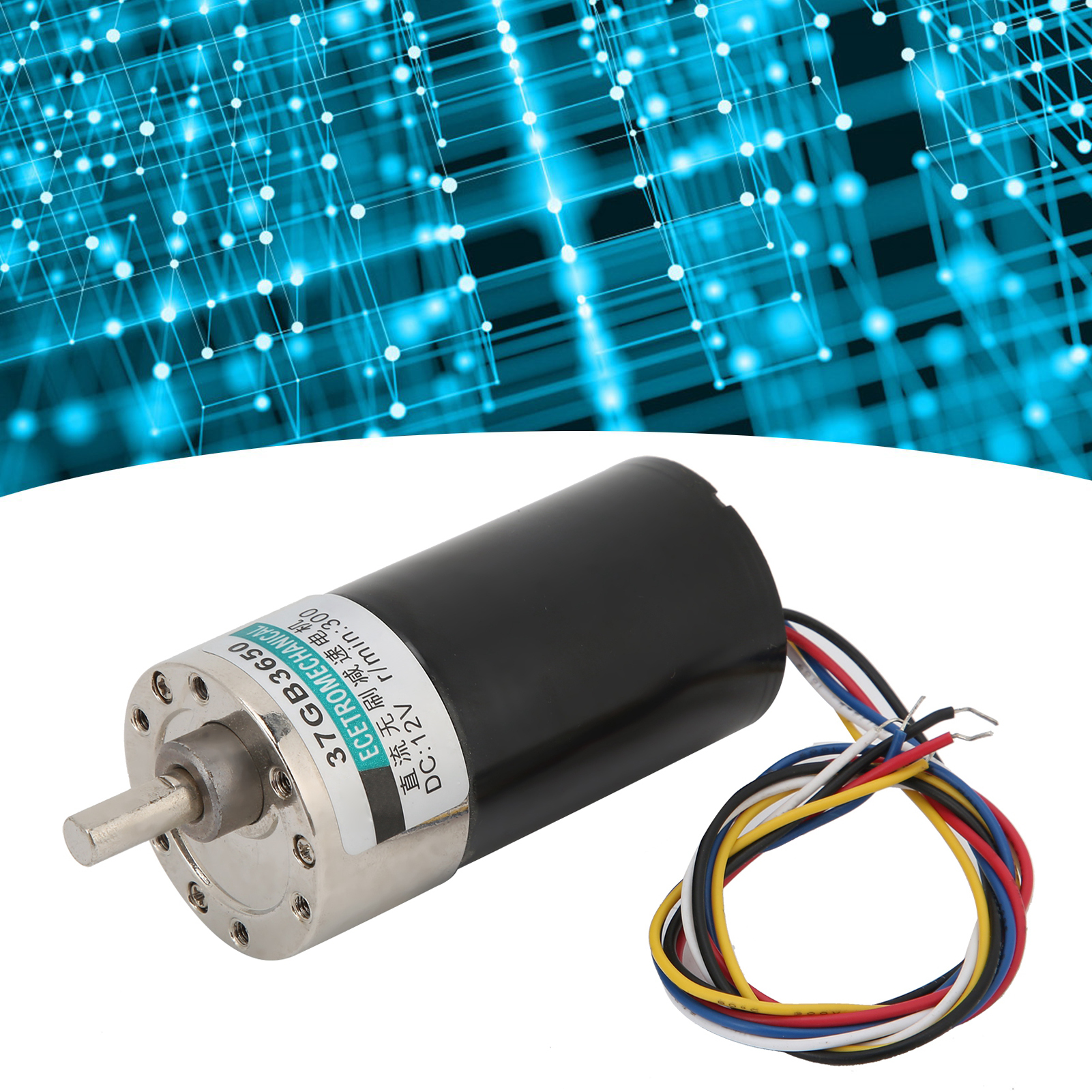 Xd-37gb3650+ Bürstenloser Getriebemotor Mit Halterung, 24 V Dc, Drehzahlgeregelter Bürstenloser Mikromotor, Kleiner Motor Mit 20 U/min