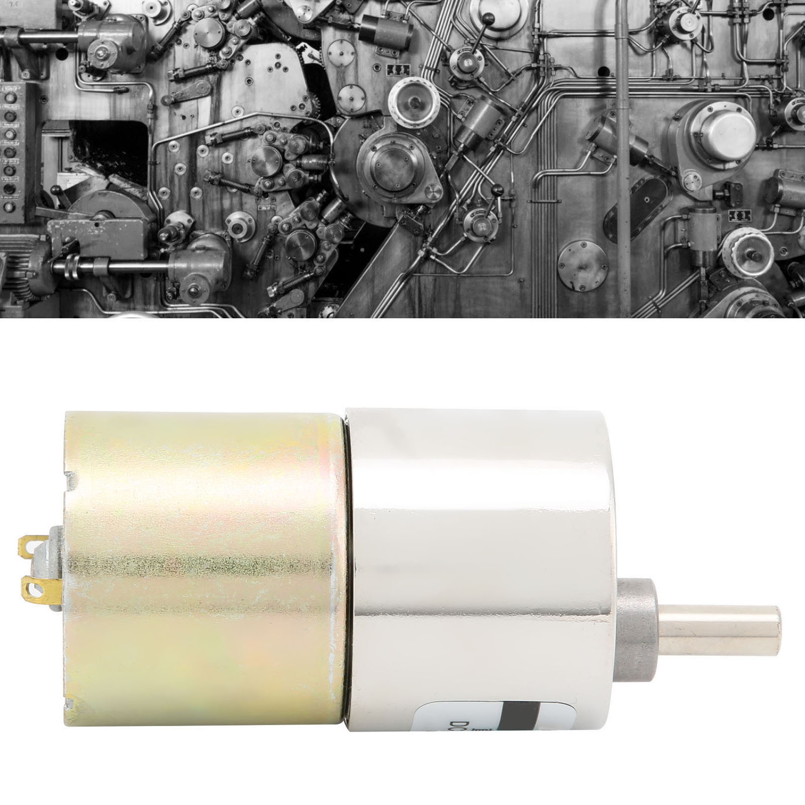 Xd-37gb520 Miniatur-gleichstrom-getriebemotor, 12 V Dc, Kleiner Motor Mit Niedriger Drehzahl Und Drehzahlregelung, Vorwärts- Und Rückwärtslauf, 100 U/min