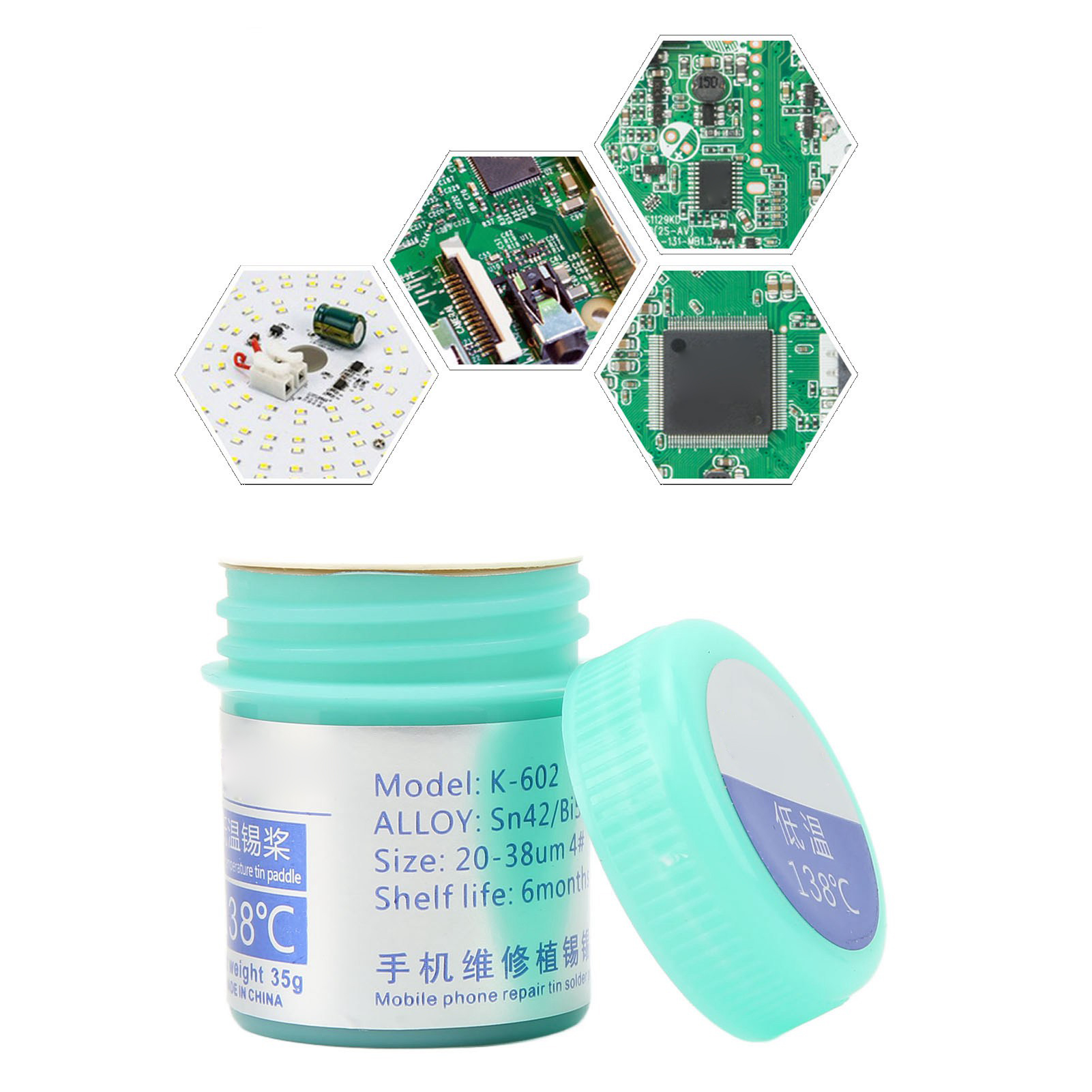 Niedrigtemperatur-lötpaste, Bleifreie Niedrigtemperatur-lötpaste, Chipmontage, Lötpaste Für Kugeln