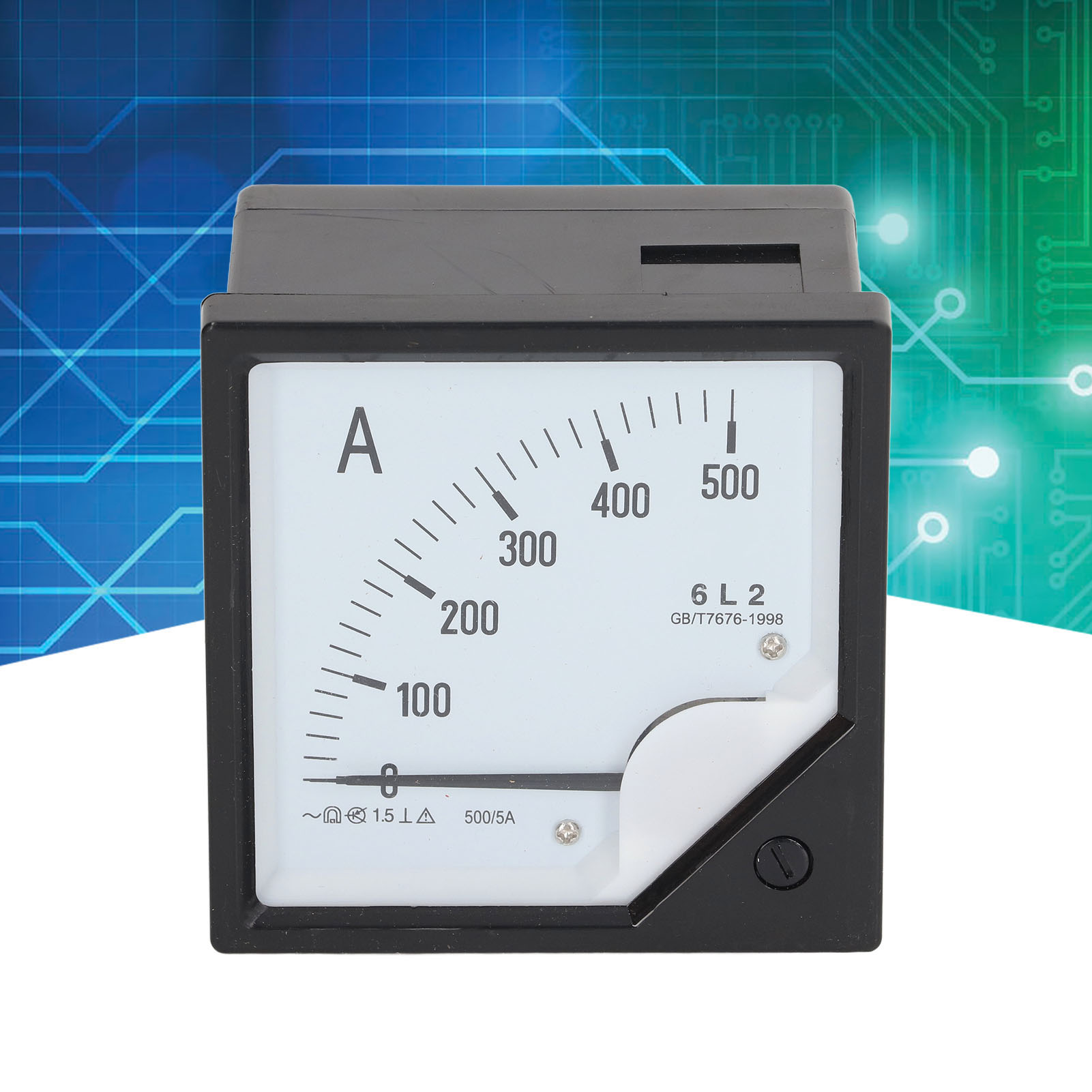 6l2 Wechselstrom-nadelamperemeter, 500/5 A