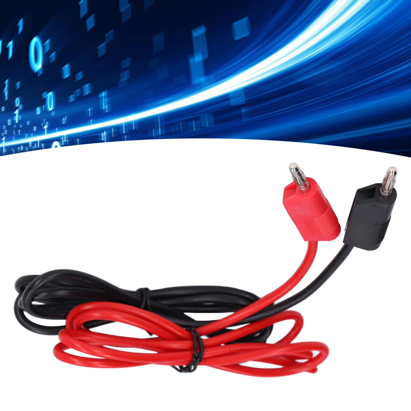 4mm Crimp-bananenstecker-testkabel (stecker-stecker) 70014, 4mm Bananenstecker-testkabel, Set In Rot Und Schwarz Zu Verkaufen.