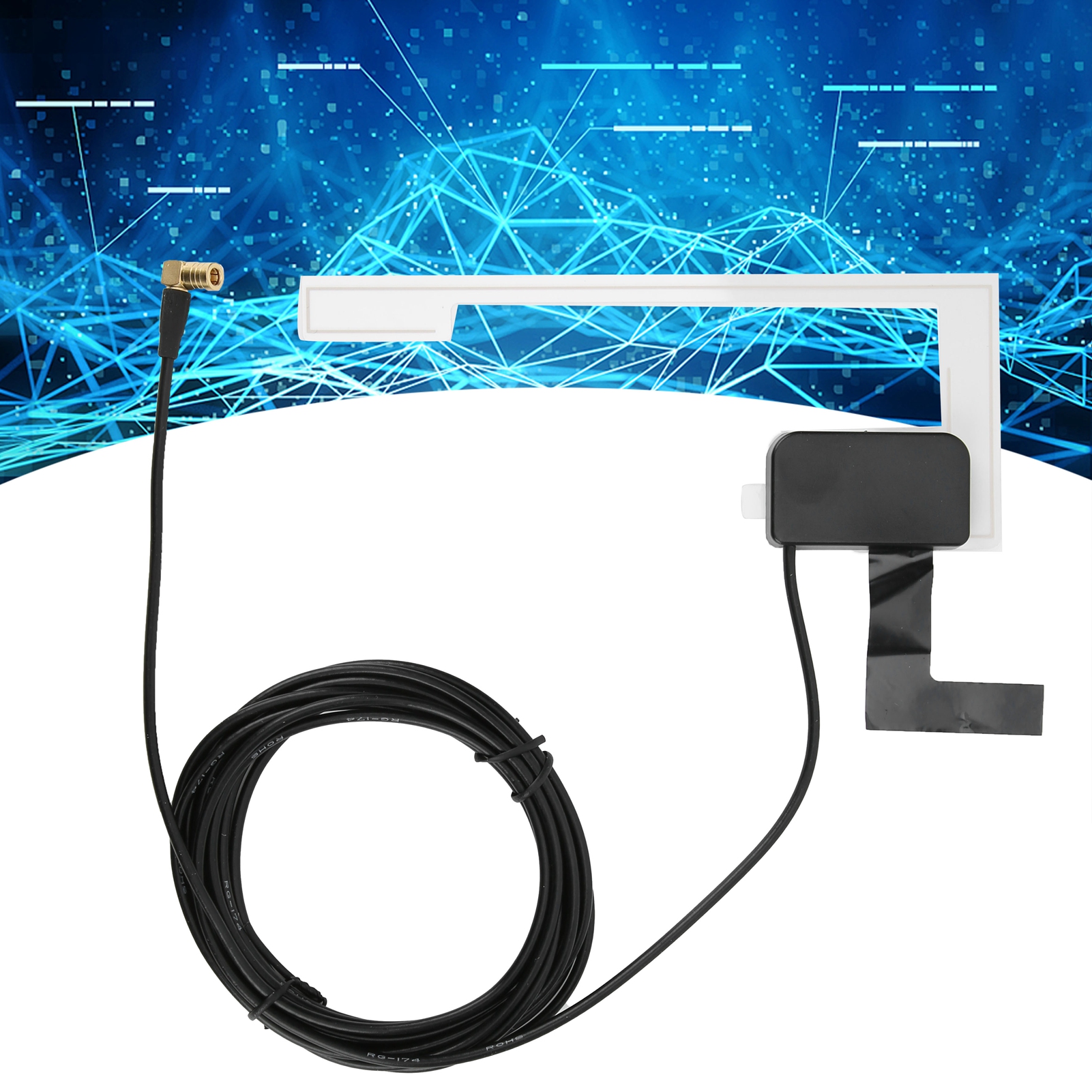 Aktive Dab+ Werkstatt-radioantenne, Dab-radioantenne Für Werkzeugmaschinen, Digitale Patch-radioantenne