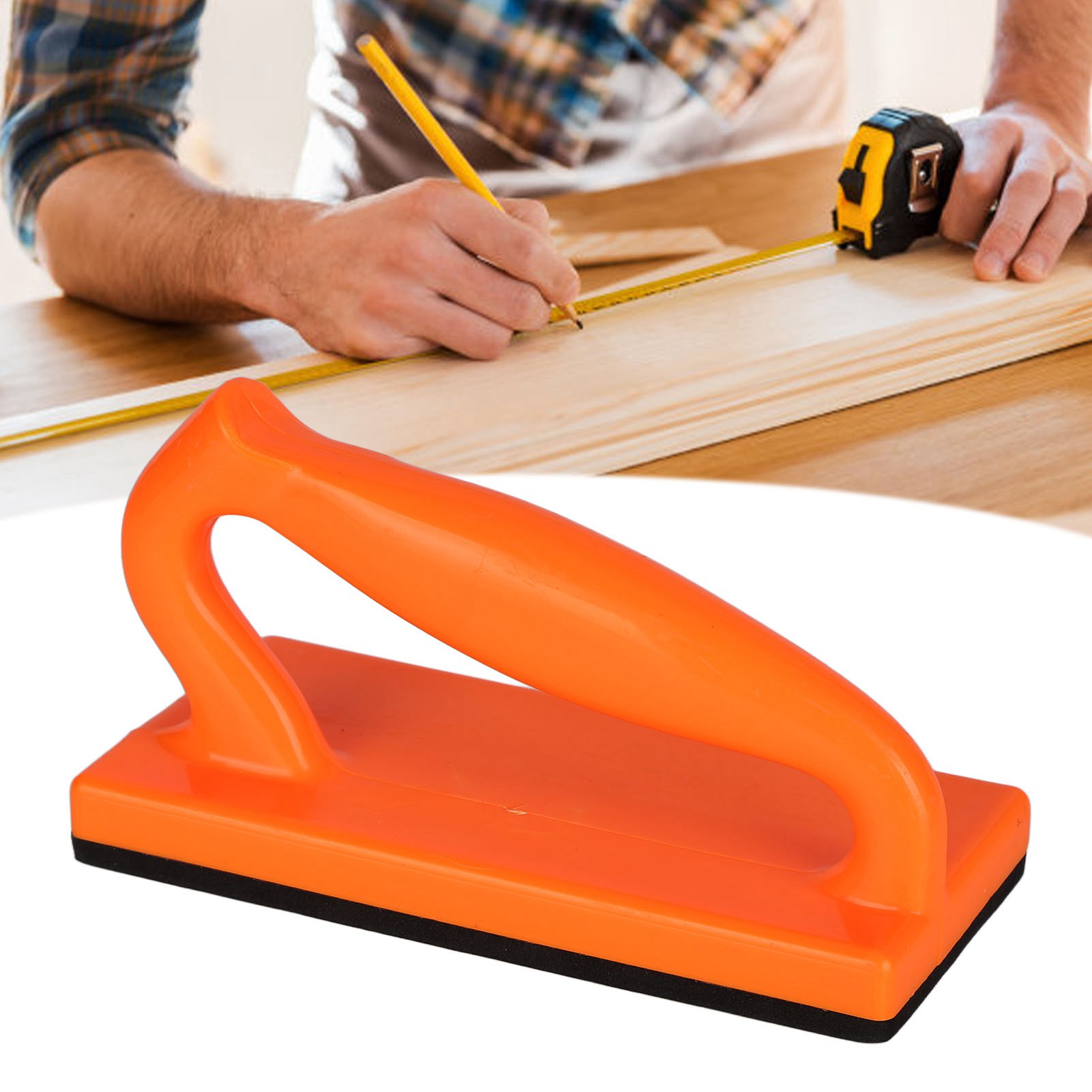 Manueller Schiebestock Für Holzbearbeitung, 15 Cm Lang Und 7,5 Cm Breit, Mit Schiebeplatte, Gerader Schiebetyp