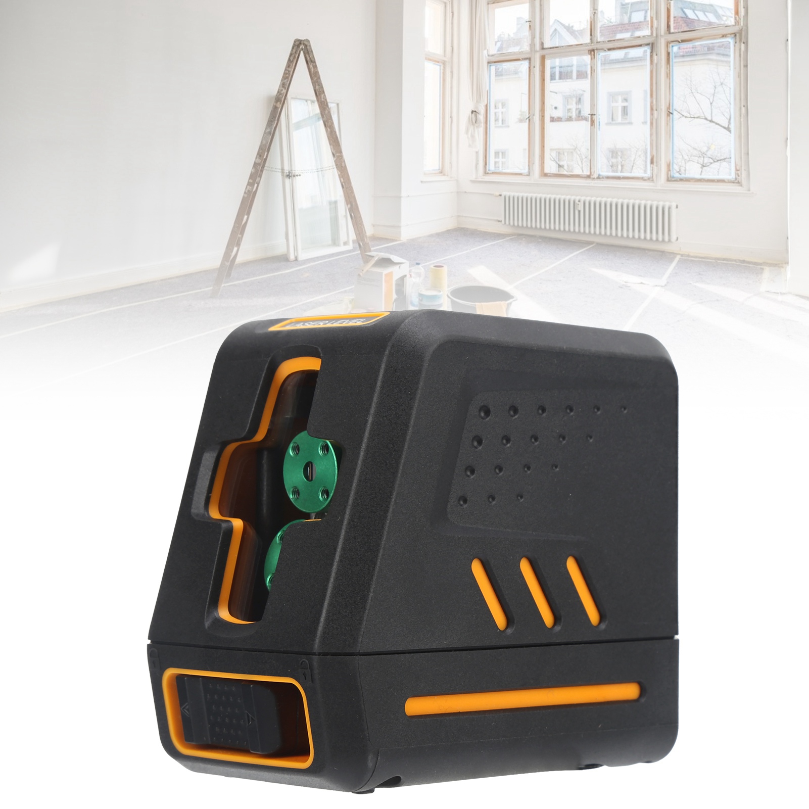 Miniatur-laser-nivelliergerät T08, Tragbarer Infrarot-linienprojektor Für Den Außenbereich Mit Grünem Licht, Ip54 Wasserdicht