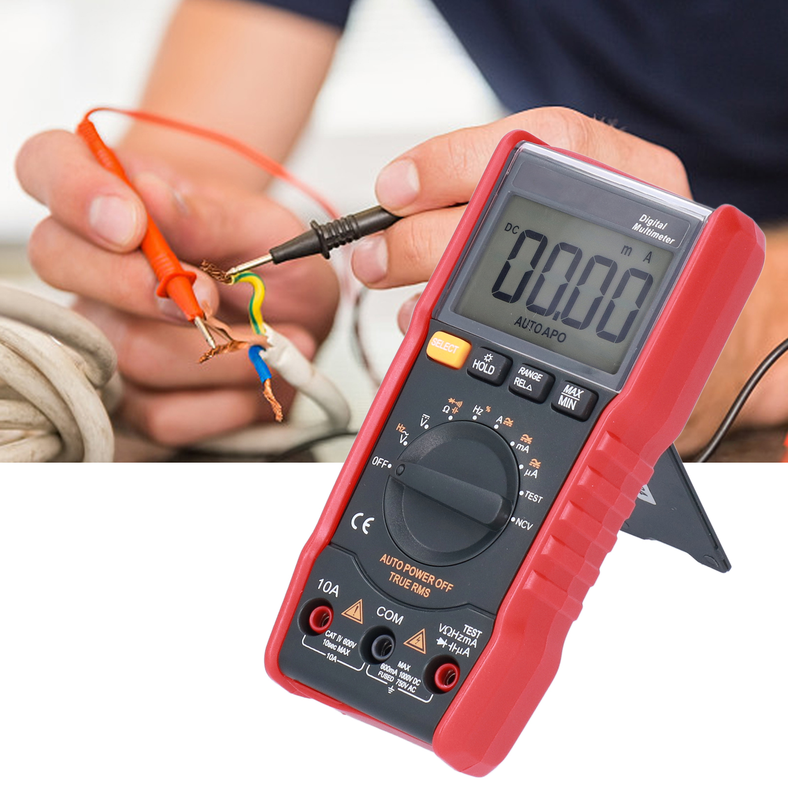 Noyafa Nf-5320a Digitales Multimeter Mit Manueller Bereichswahl, Hitzebeständiges Multimeter, Intelligentes Digitales Multimeter
