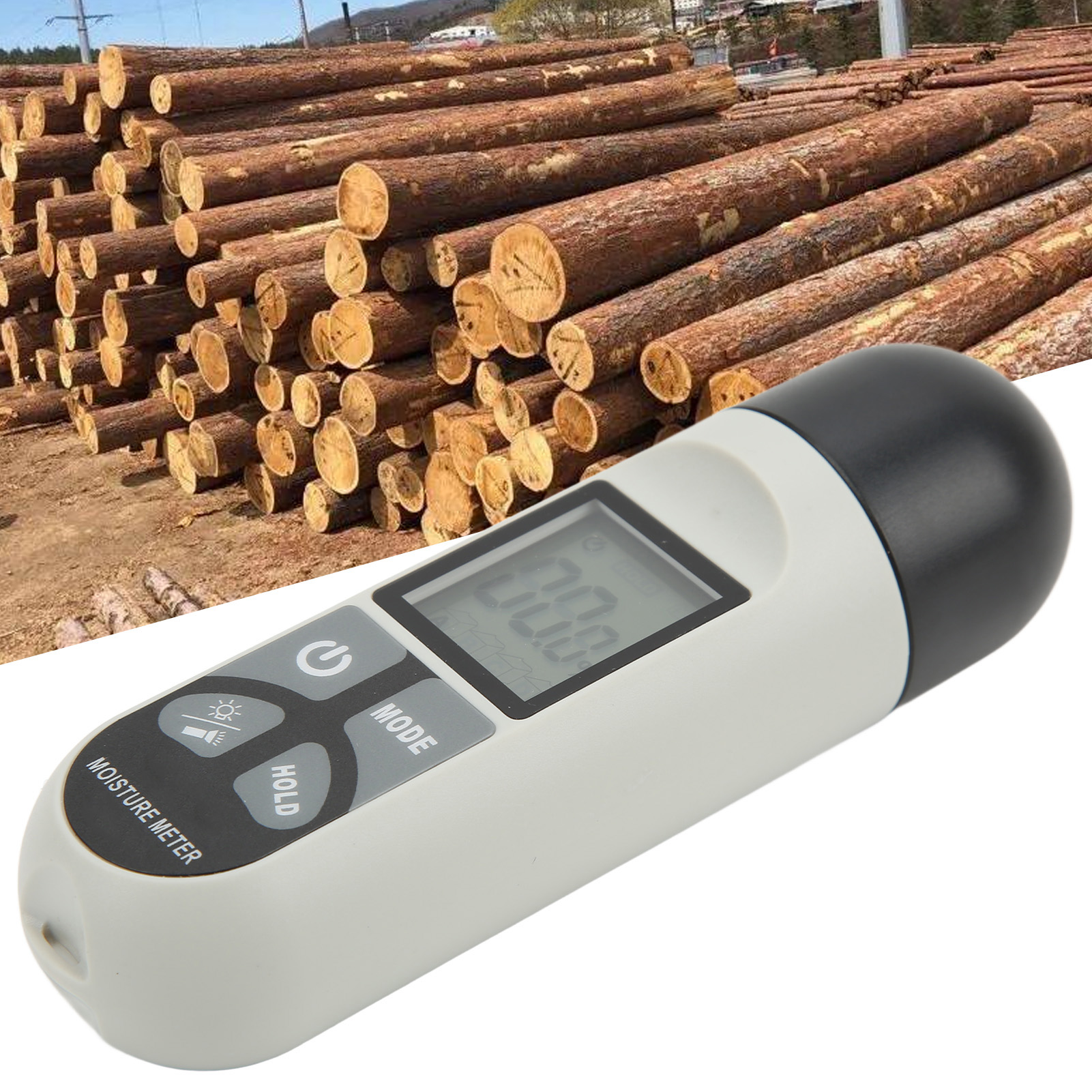 Xrclif-31 Holzfeuchtemessgerät, Tragbares Gerät, Hygrometer, Feuchtigkeitsmesser Für Zerstörungsfreie Prüfungen