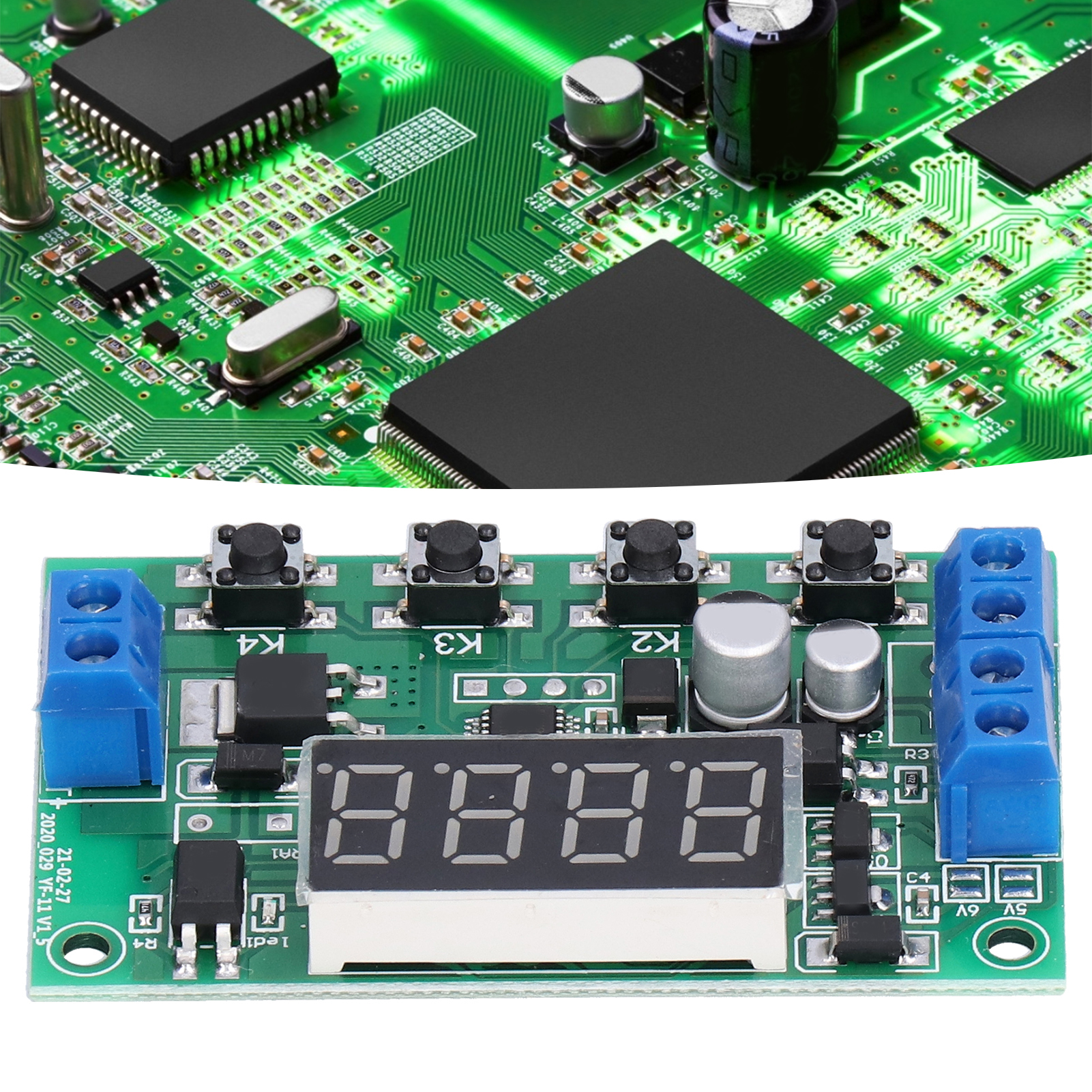 Yf-11 Impulstrigger-modul (zyklus/timer/verzögerung/leistungstransistor/mosfet/schalter/relais) 7–24 V Dc