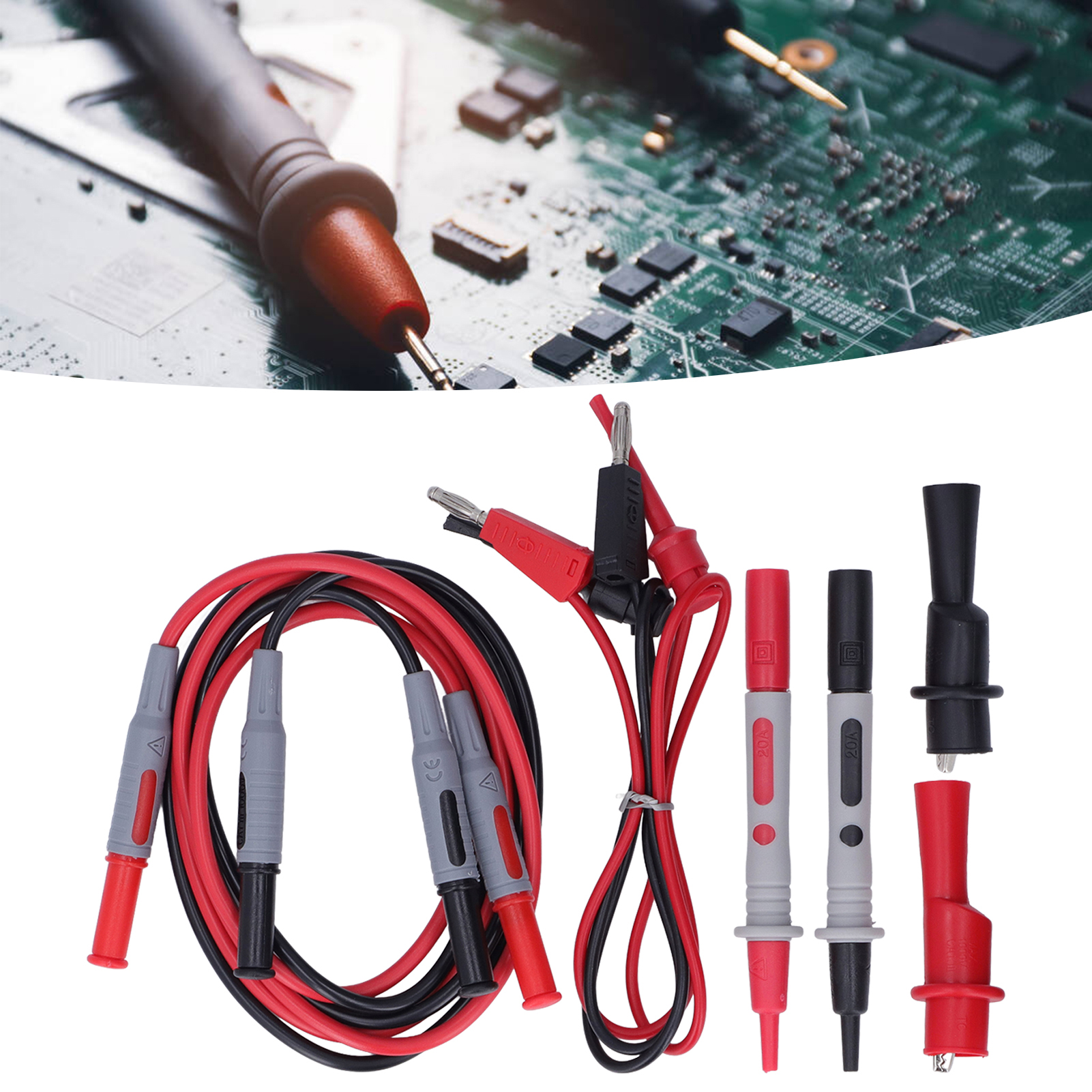 Jt8012 Multimeter-set, Kfz-elektrik-reparaturset, Prüfspitzen