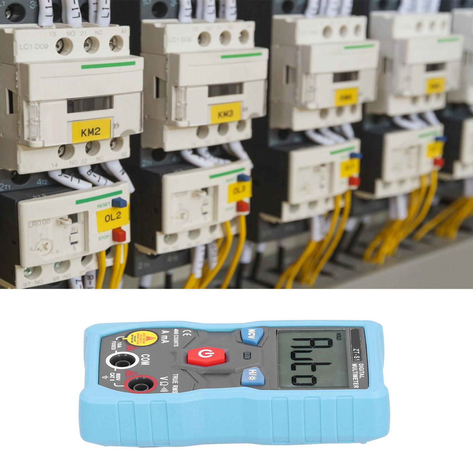 Zoyi Zt-s1 Miniatur-taschenmultimeter Mit Intelligenter Bereichserkennung Und Automatik-taste
