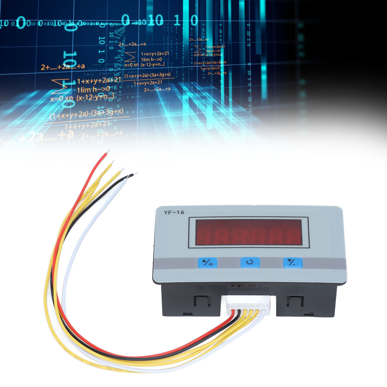 Yf-16 Elektronisches Konvertermodul Für Zähler, Sensor Und Digitalanzeige, Vorgesehen Für Die Regelmäßige Automatische Erfassung (5-24 V).