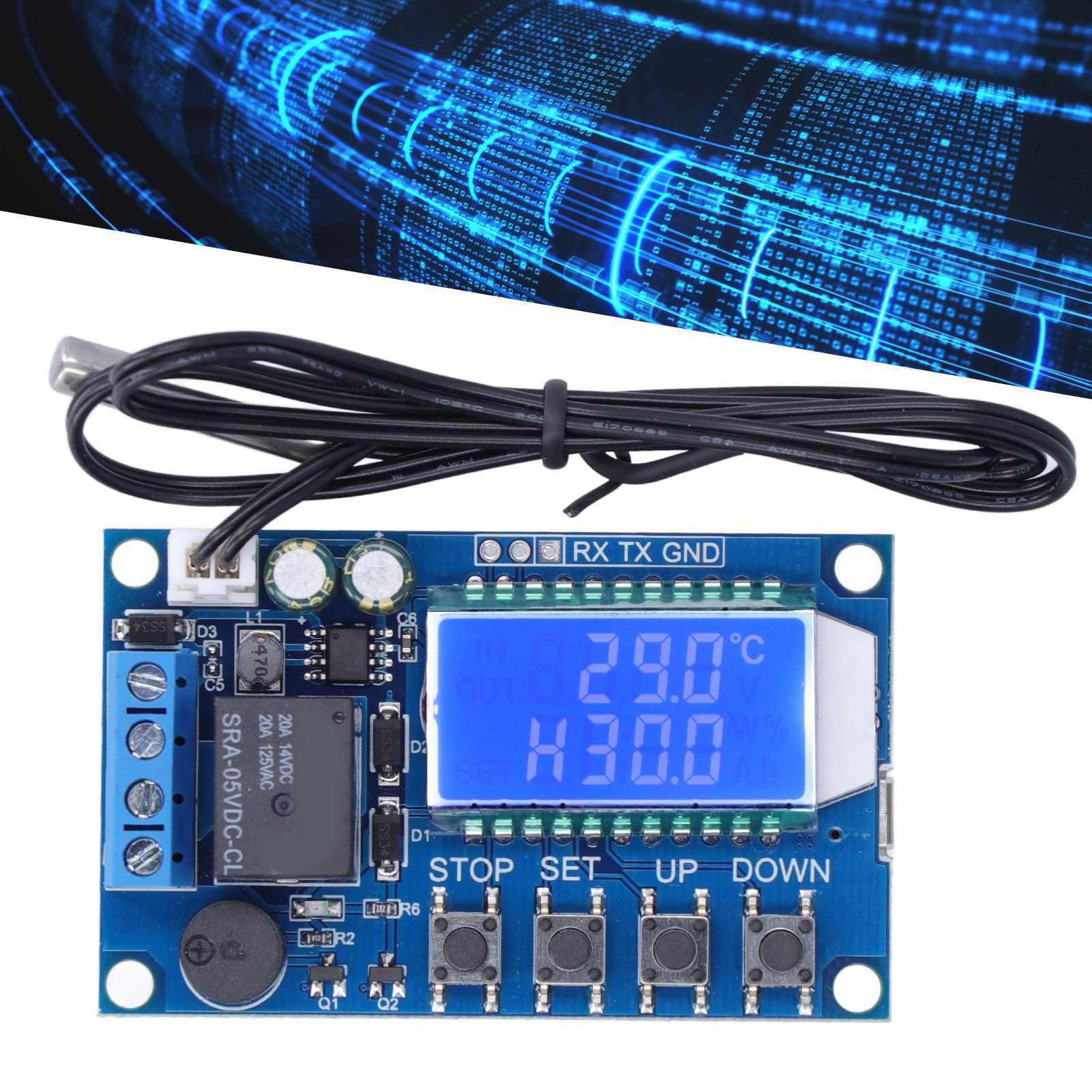 Xy-t01 Digitales Temperaturregelungsmodul: Hochpräziser Digitaler Temperaturregler Für Kühlung Und Heizung