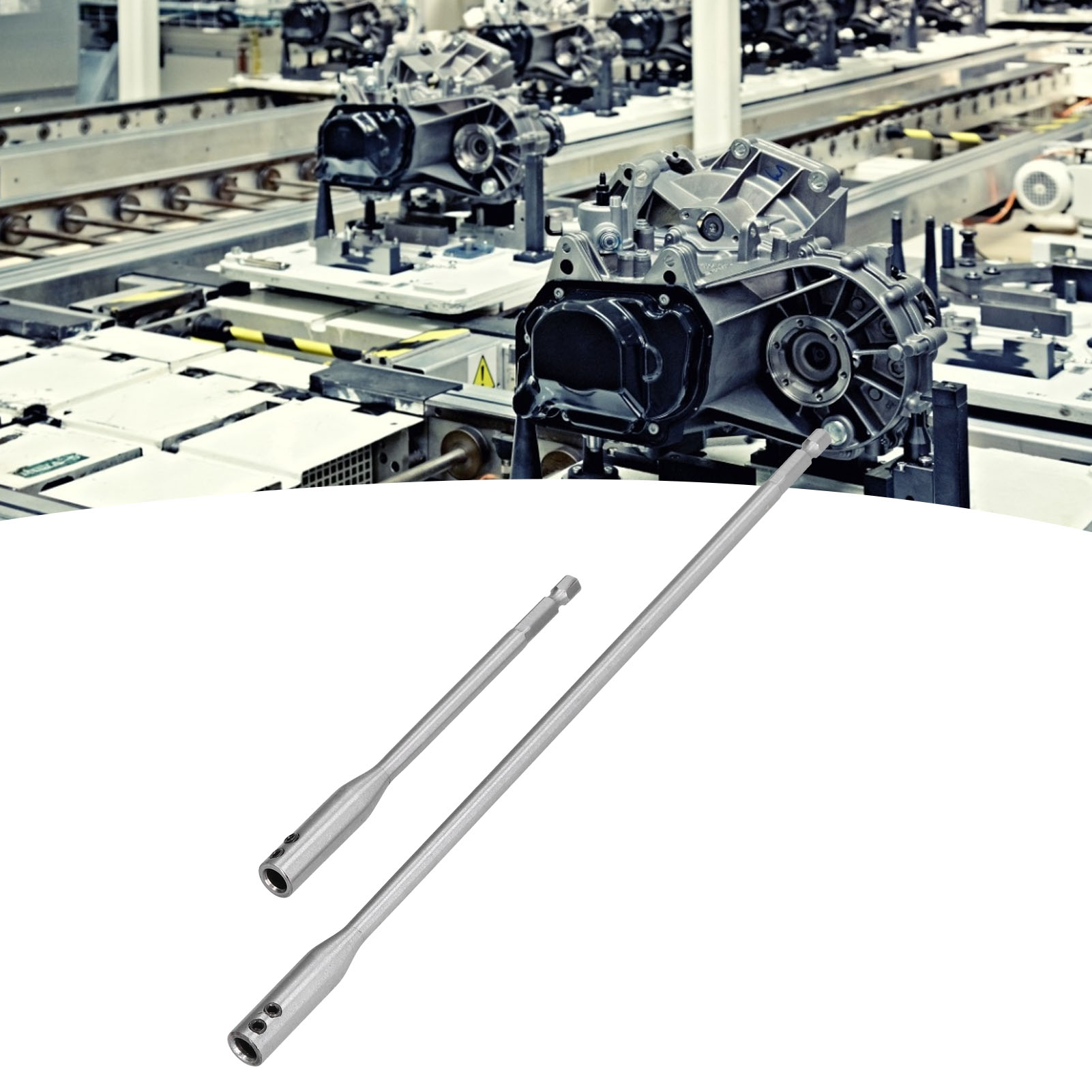Schnellwechseladapter Für Bohrverlängerung, Schnellanschluss Für Austauschbare Schaftbohrer, 150 Mm/300 Mm Verlängerungsumwandlung.
