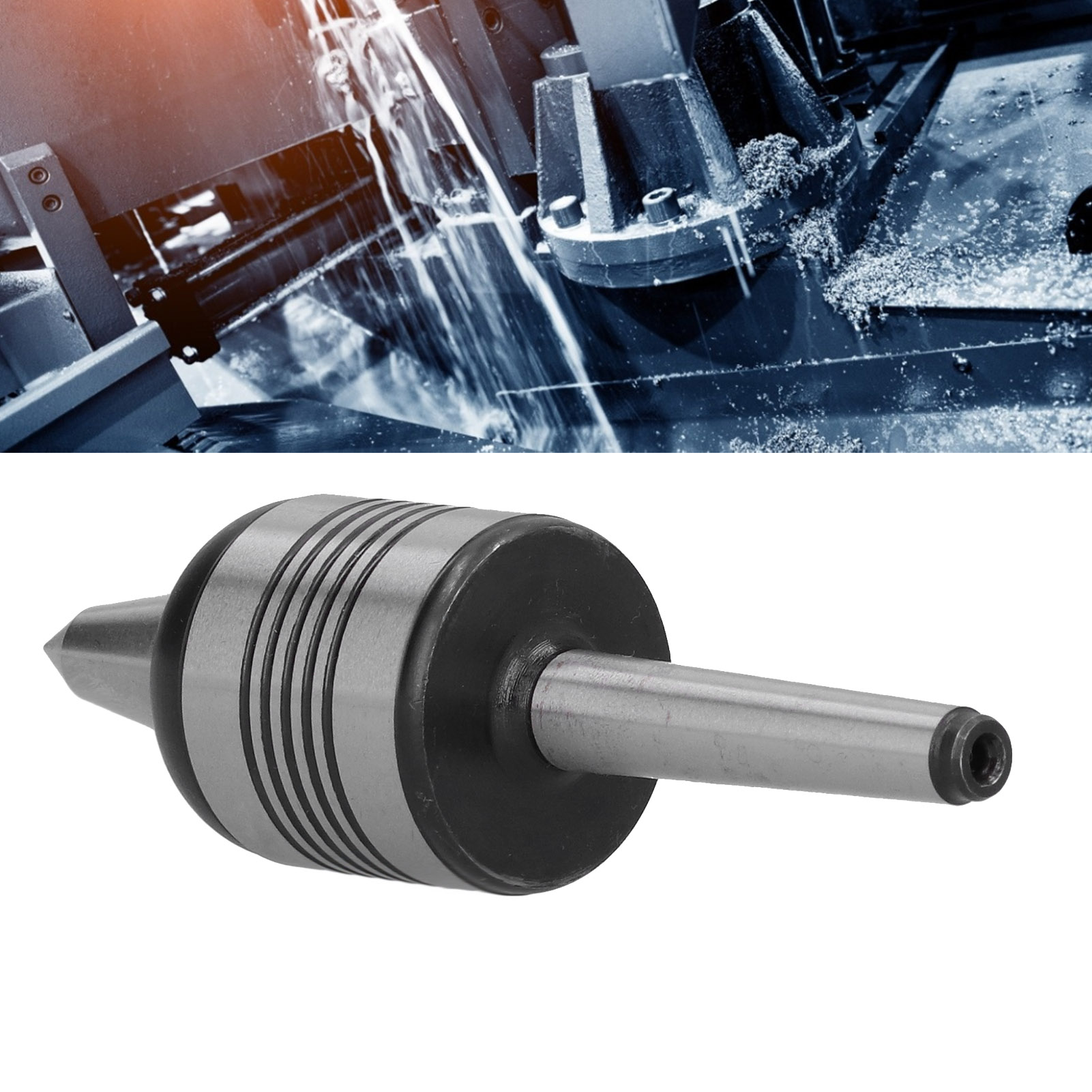Selbstmontierbares Rotationsauswerferzentrum Für Mt1-5 Nutübergangsspitzen-rotationsauswerferdrehmaschine