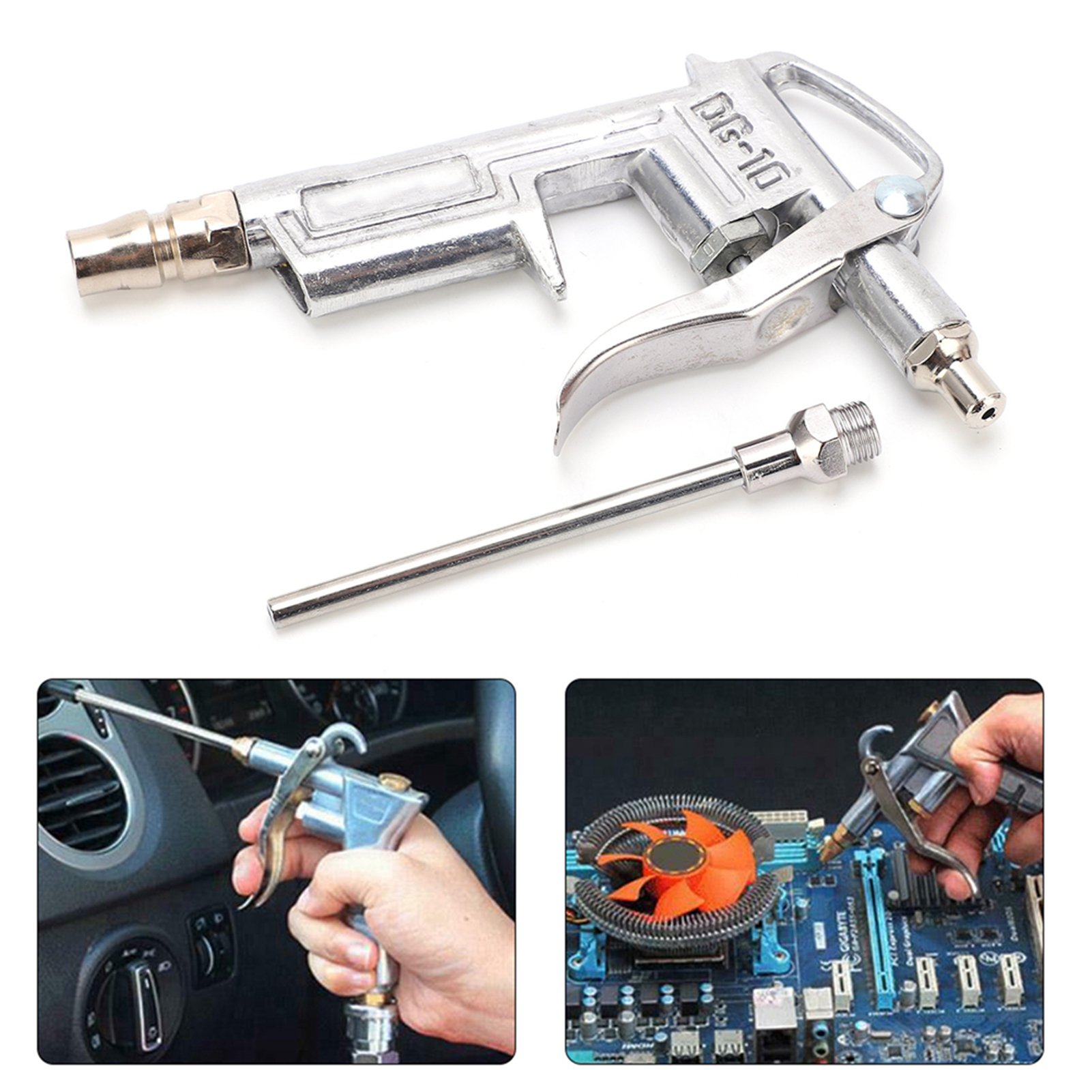 Dg-10 Druckluft-staubgebläse Aus Aluminium / Luftgebläse / Rauchgebläse / Hochdruck-luftgebläse