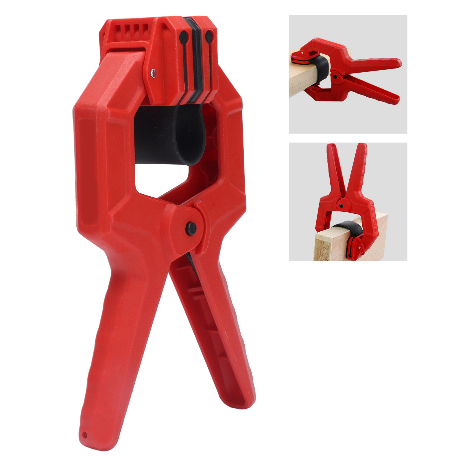 3-zoll-seitenfederklemme, Robuste Und Schnell Zu Bedienende Einhandklemme, Einfach Zu Befestigende Klemme Für Modelle Mit A-förmiger Seitenklemme Für Die Holzbearbeitung.