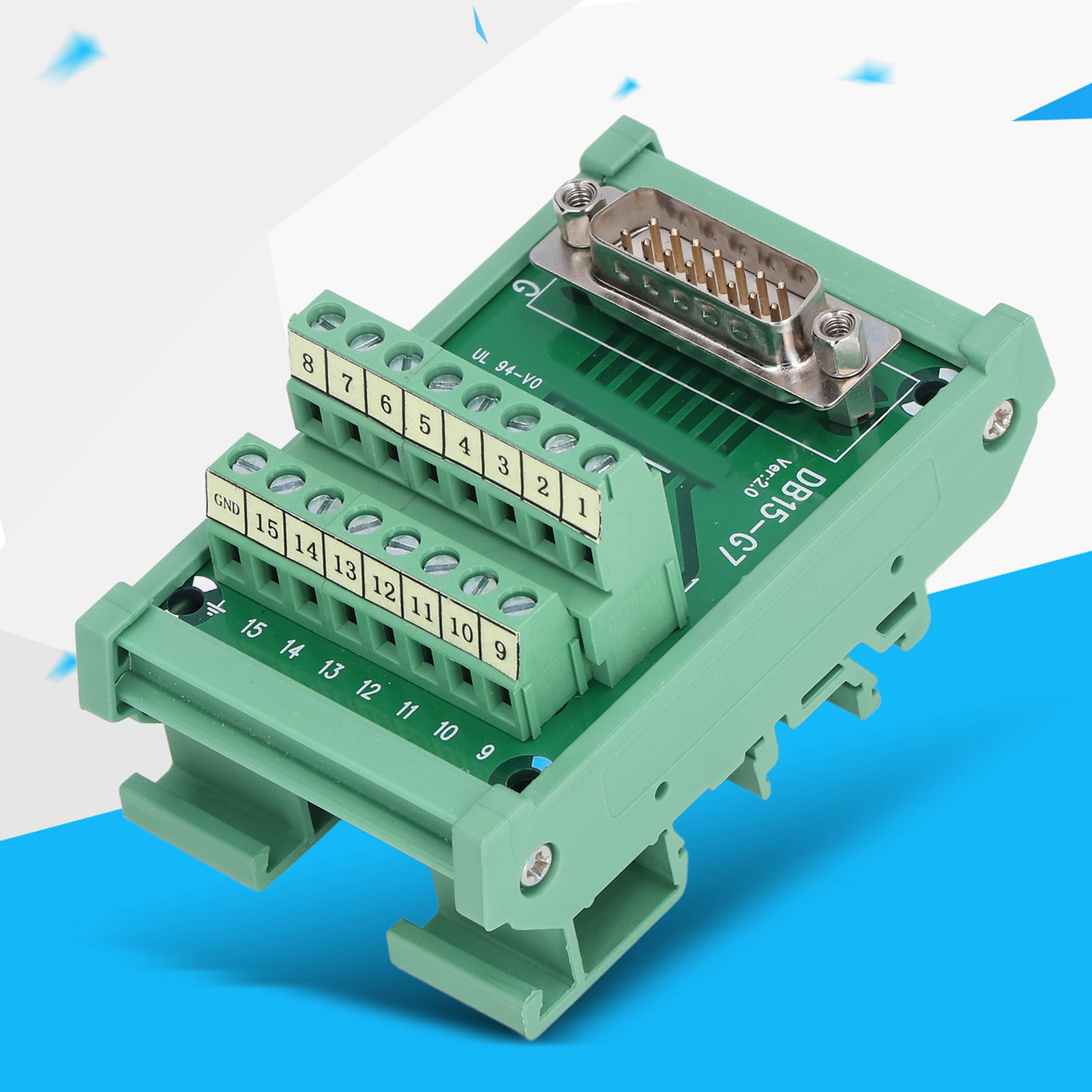 Db15-g7 Adapter-verteilerblock (stecker)
