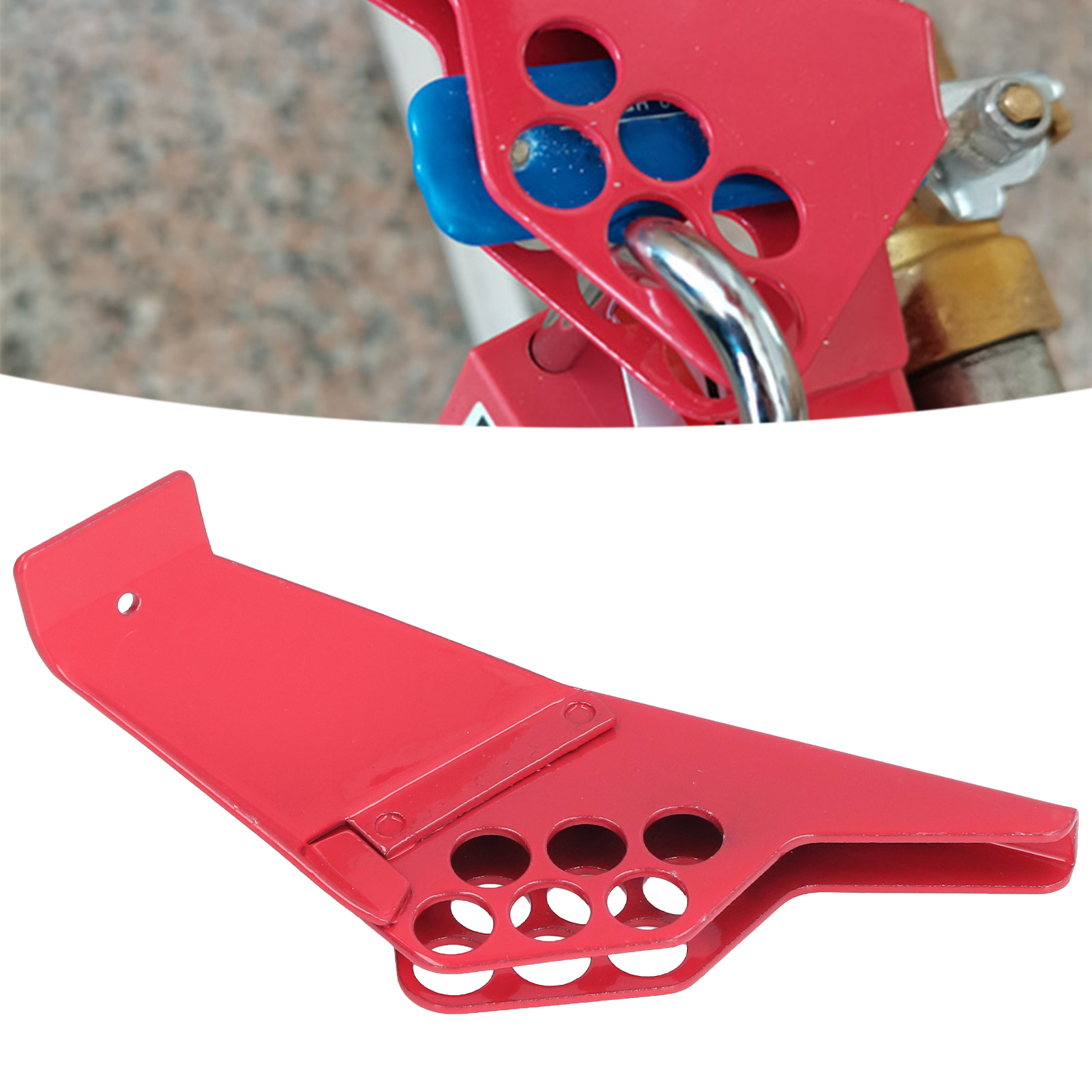 Standard-kugelhahn-verriegelungsmechanismus, Einsatztyp, Stahl, Für Kleine Industrielle Rohrleitungen, Griff, Sicherheitsverriegelung Für Sbv-1-kugelhahn