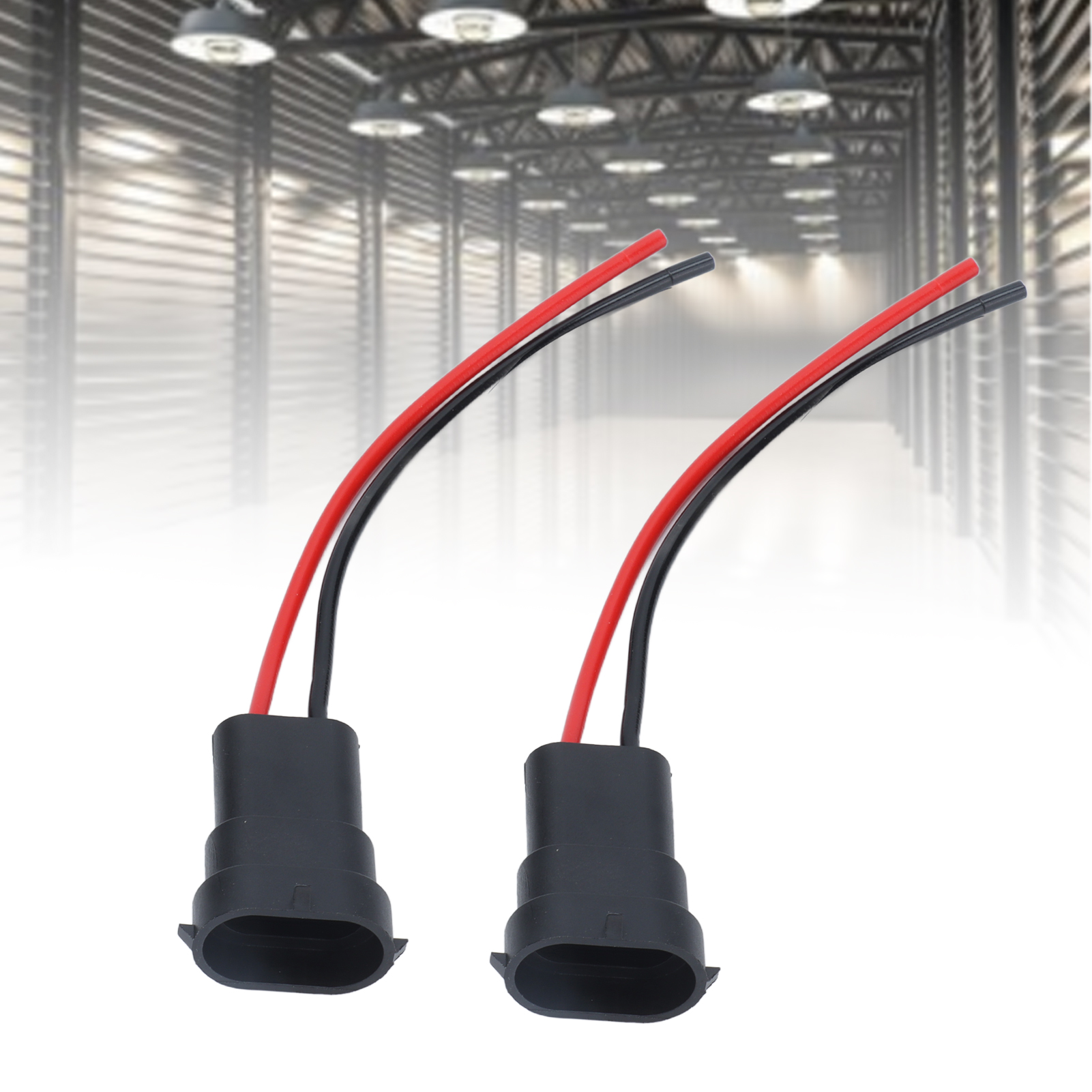 H11-stecker Aus Kunststoff Mit Verkabelung Für Lampenfassungen Und -halter, Inklusive Adapterkabel.