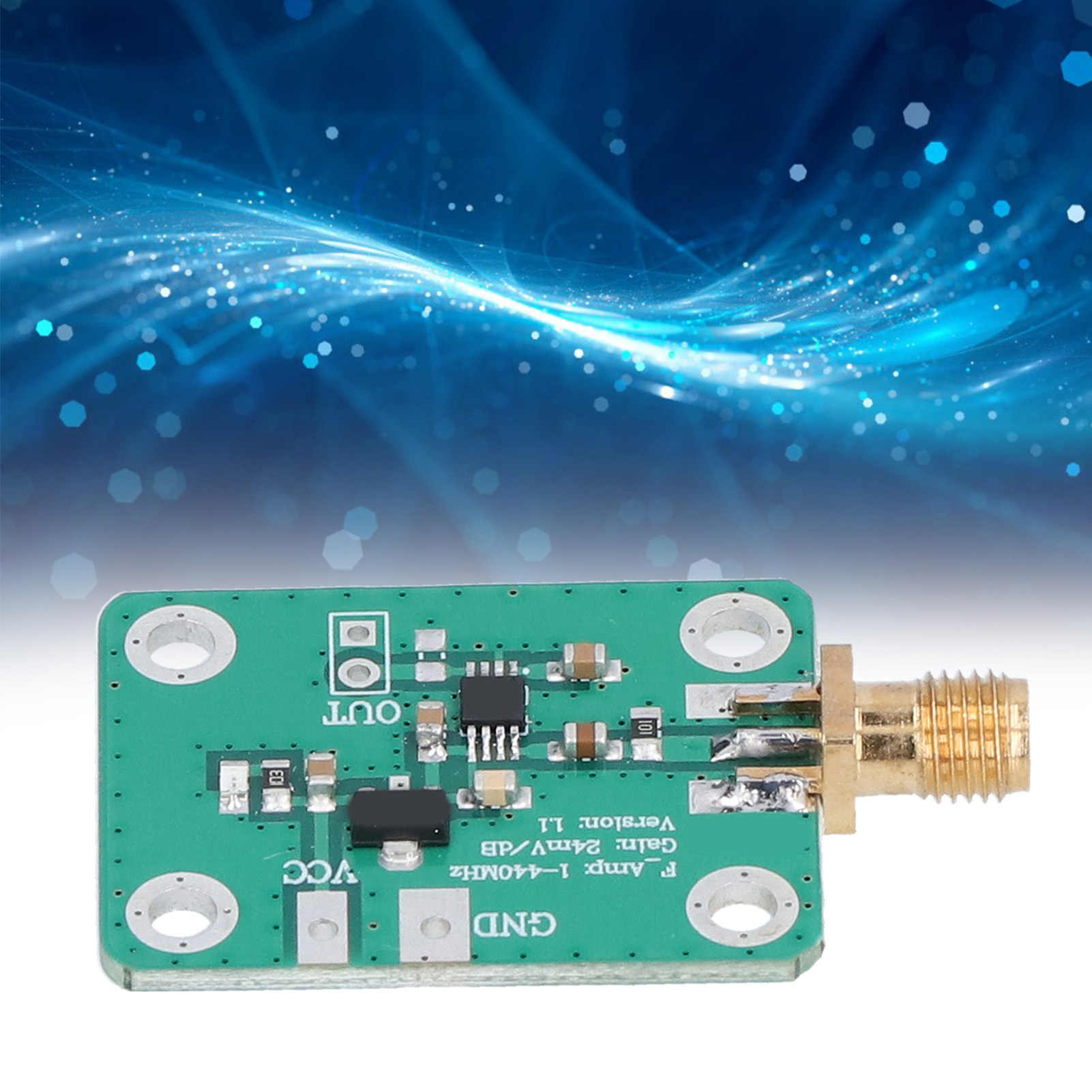 Hochgeschwindigkeits-hochfrequenz-hf-ausgangsdemodul/voltmeter-modul Ad8310 Rssi, 0,1–440 Mhz, 7–15 V, 12 Ma
