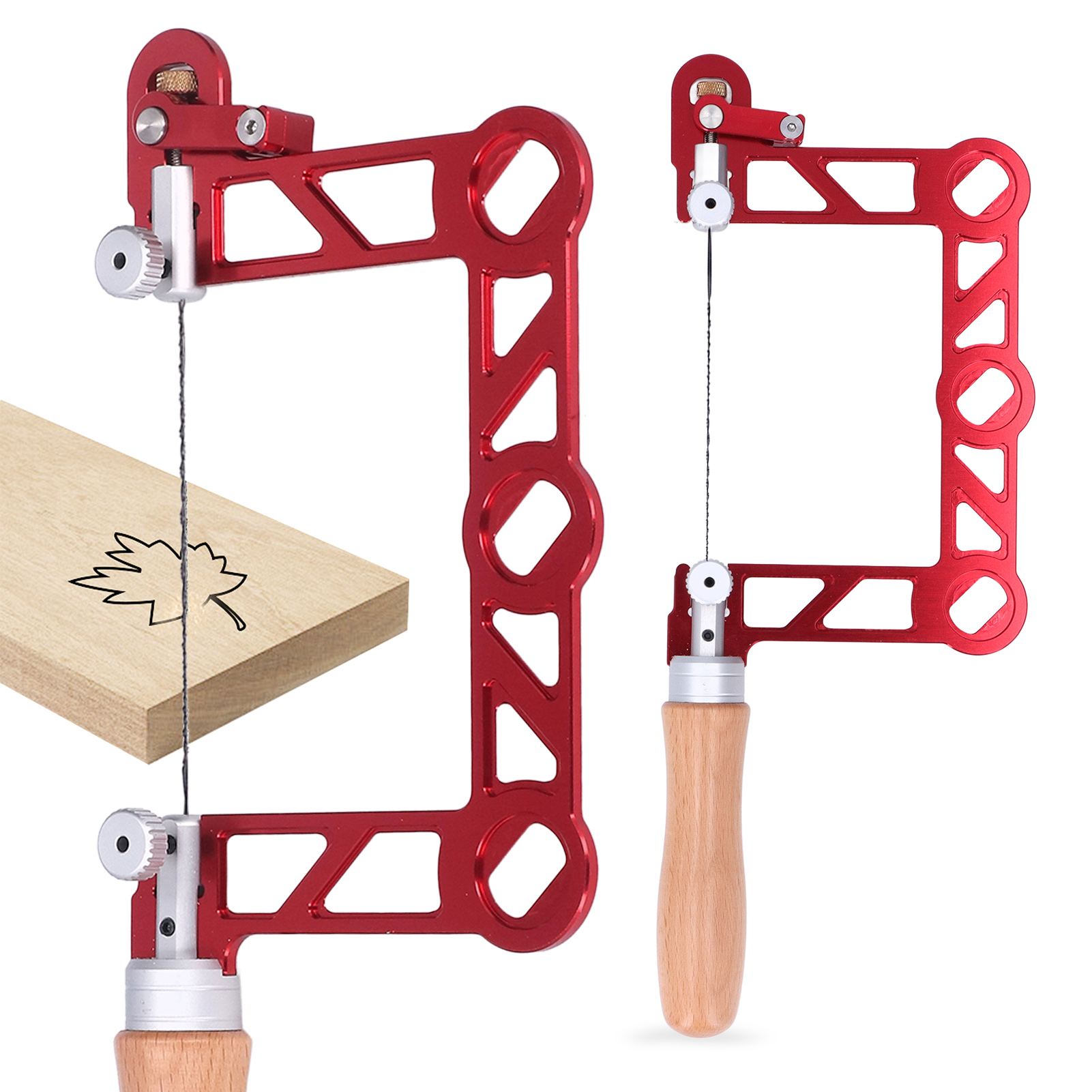 Papiersäge Für Holzbearbeitung, Mini-handsäge, Universelle U-förmige Drahtsäge, 7,6 Cm (3 Zoll)