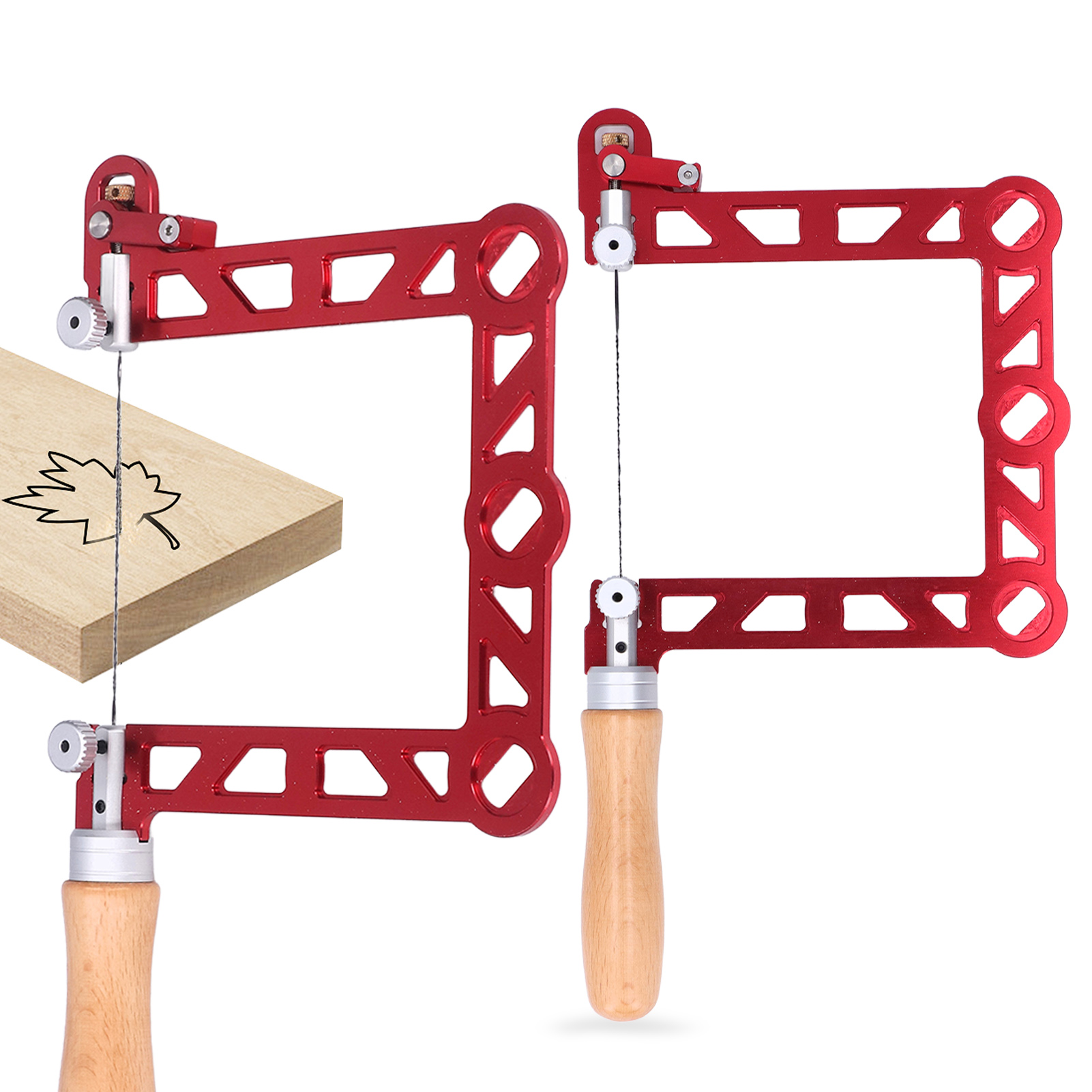 Papiersäge Für Holzbearbeitung, Mini-handsäge, Universelle U-förmige Drahtsäge, 12,7 Cm (5 Zoll)