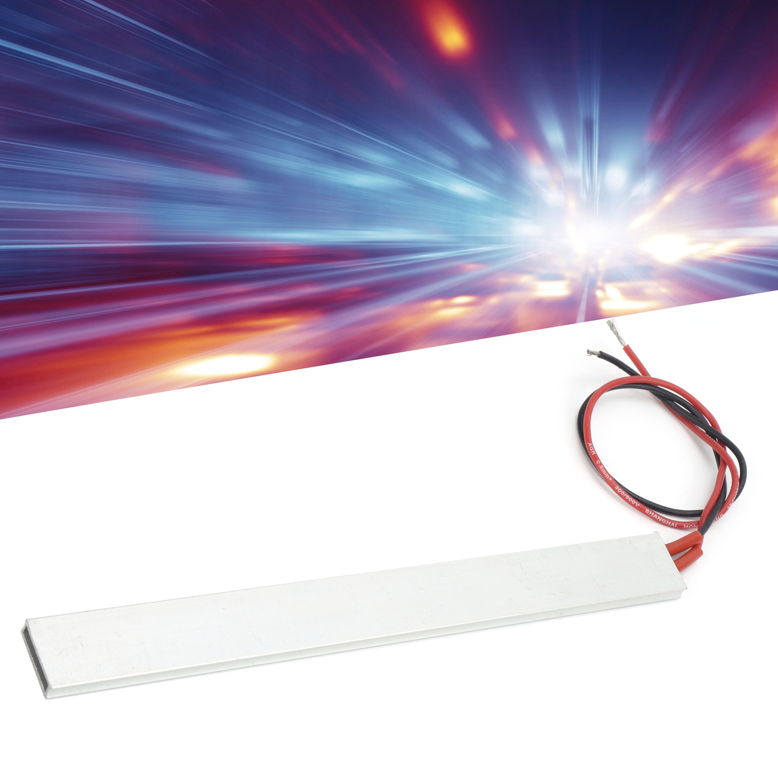 Isolierte Ptc-heizplatte, Aluminiumgehäuse, 200215 Mm, Ac220v, 230 Grad Celsius.