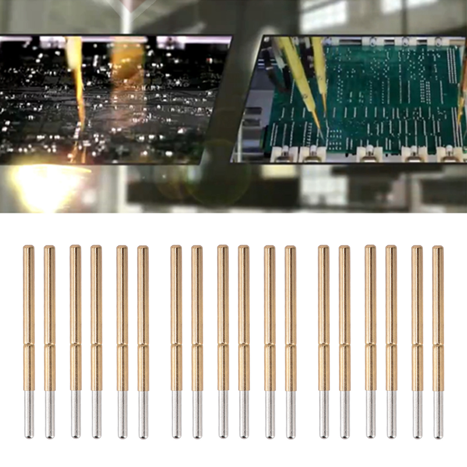 P125-j 2,0 Mm Prüfspitze, Auswurfstift, Federbelastet, Prüfspitze, 100 Stück Pro Los.