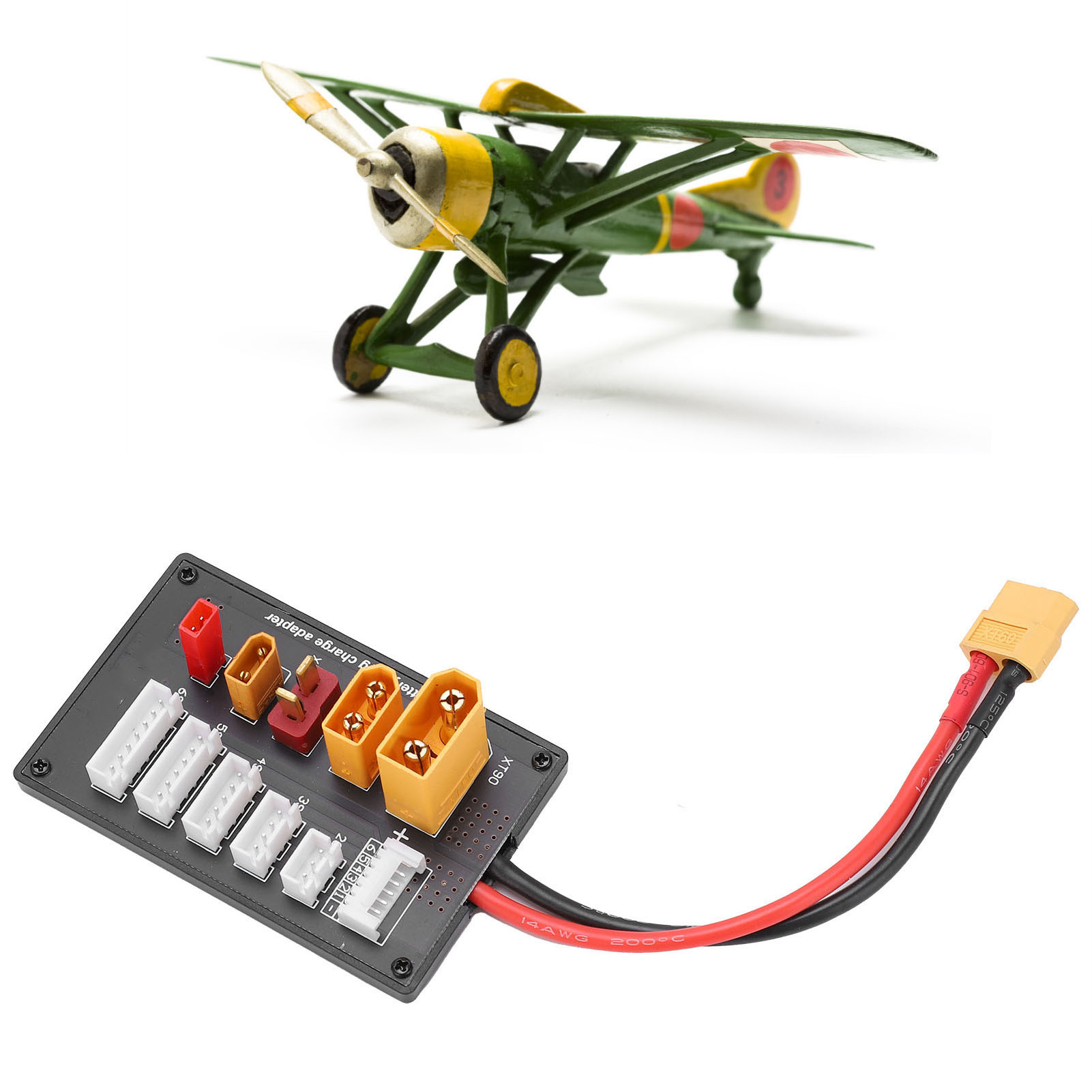 Ladegerät Für Xt90, Xt30, Jst-t-stecker, Xt60 Modellflugzeug-parallelladeplatine, Akkuladeadapter