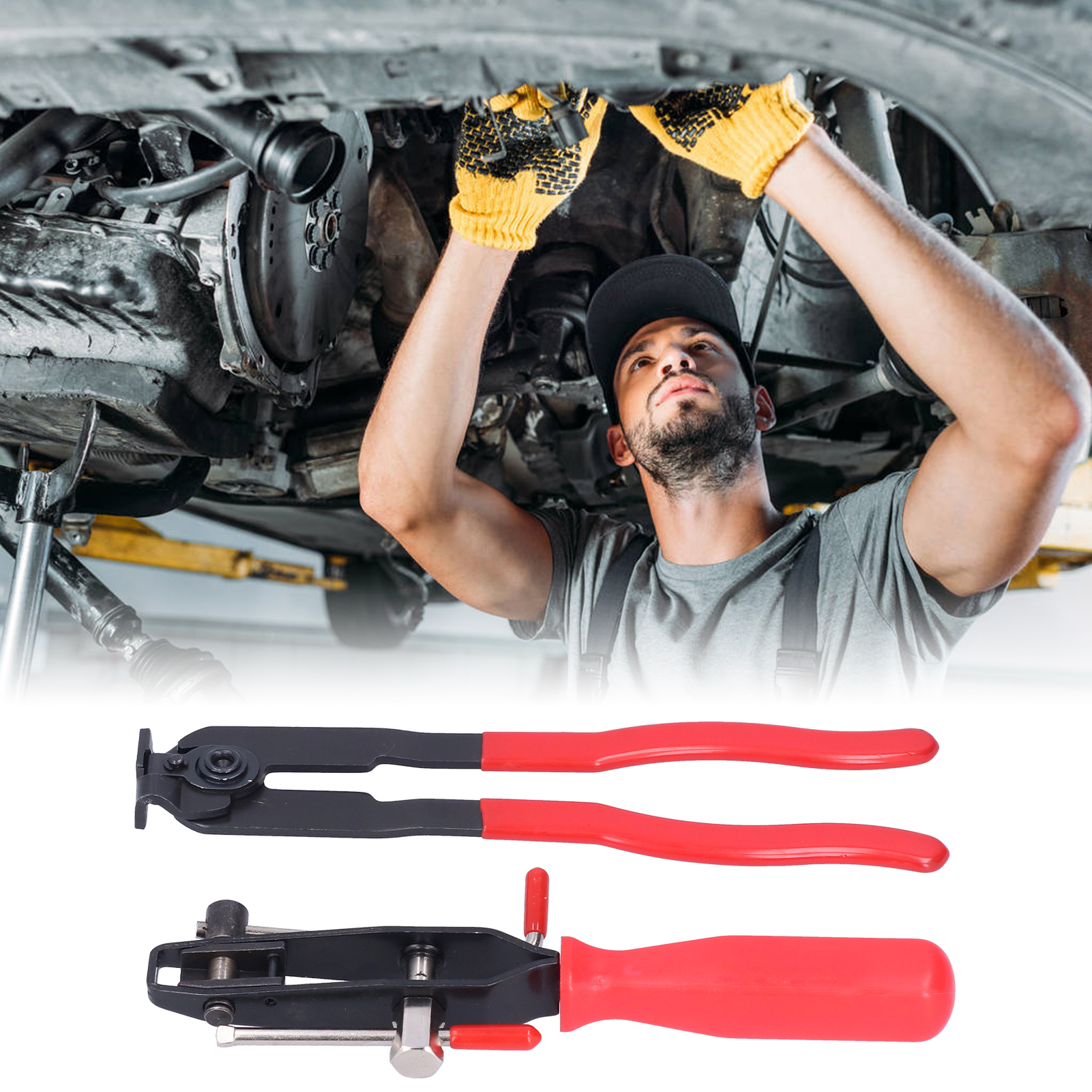 2-teiliges Montagewerkzeugset Für Cv-stecker, Ohrzange, Metallhandwerkzeuge