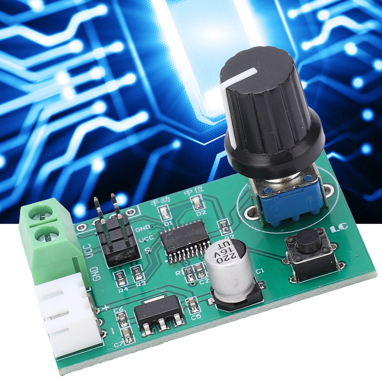 Serielle Schnittstellen-steuerplatine Für Ein Zweikanal-drehservomotor-steuermodul, Kompatibel Mit Futaba Mg995, Sg90 Debug-boards Und Anderen Servomotoren.