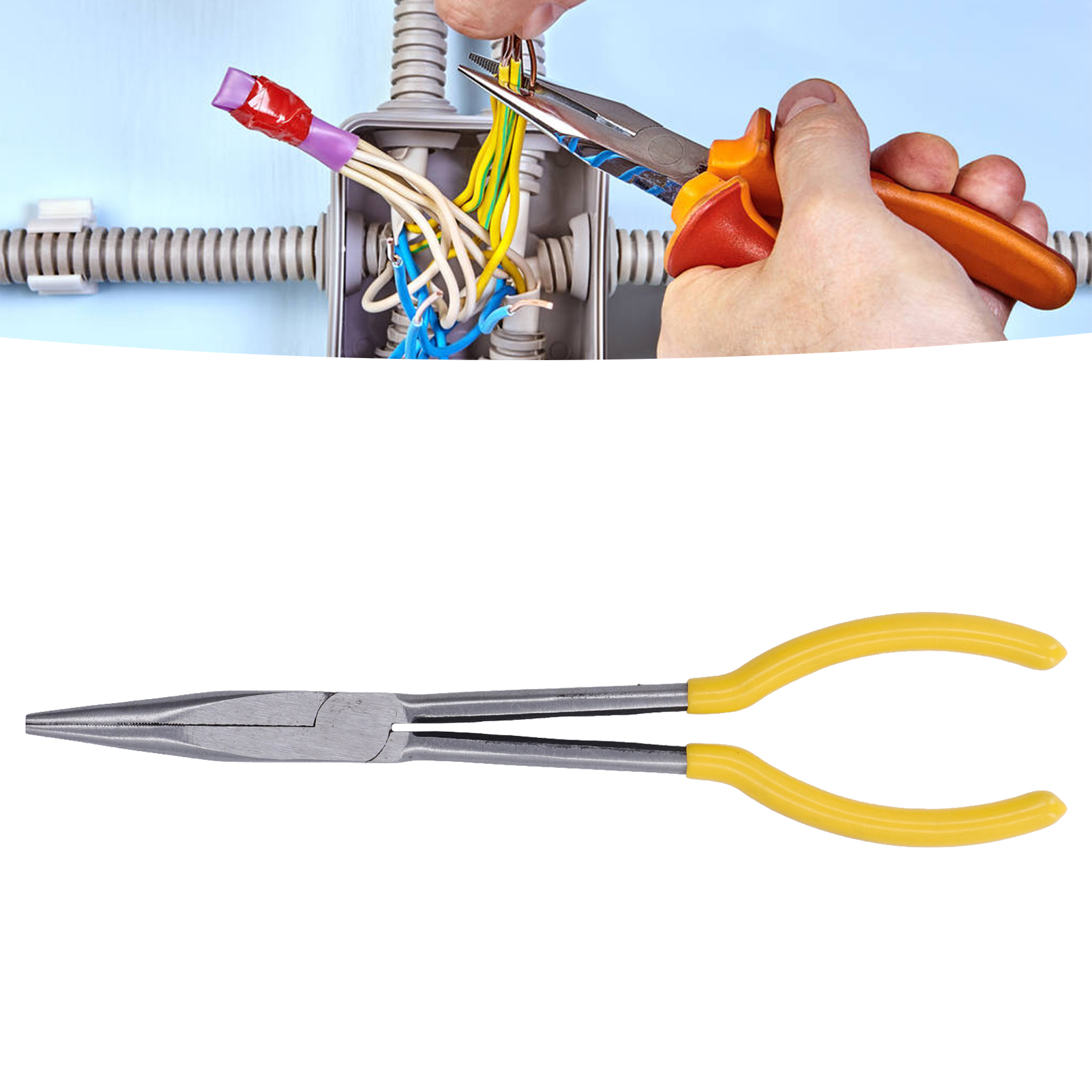 11-zoll-spitzzange, Kabelzange, Drahtzange, Gerade Zange