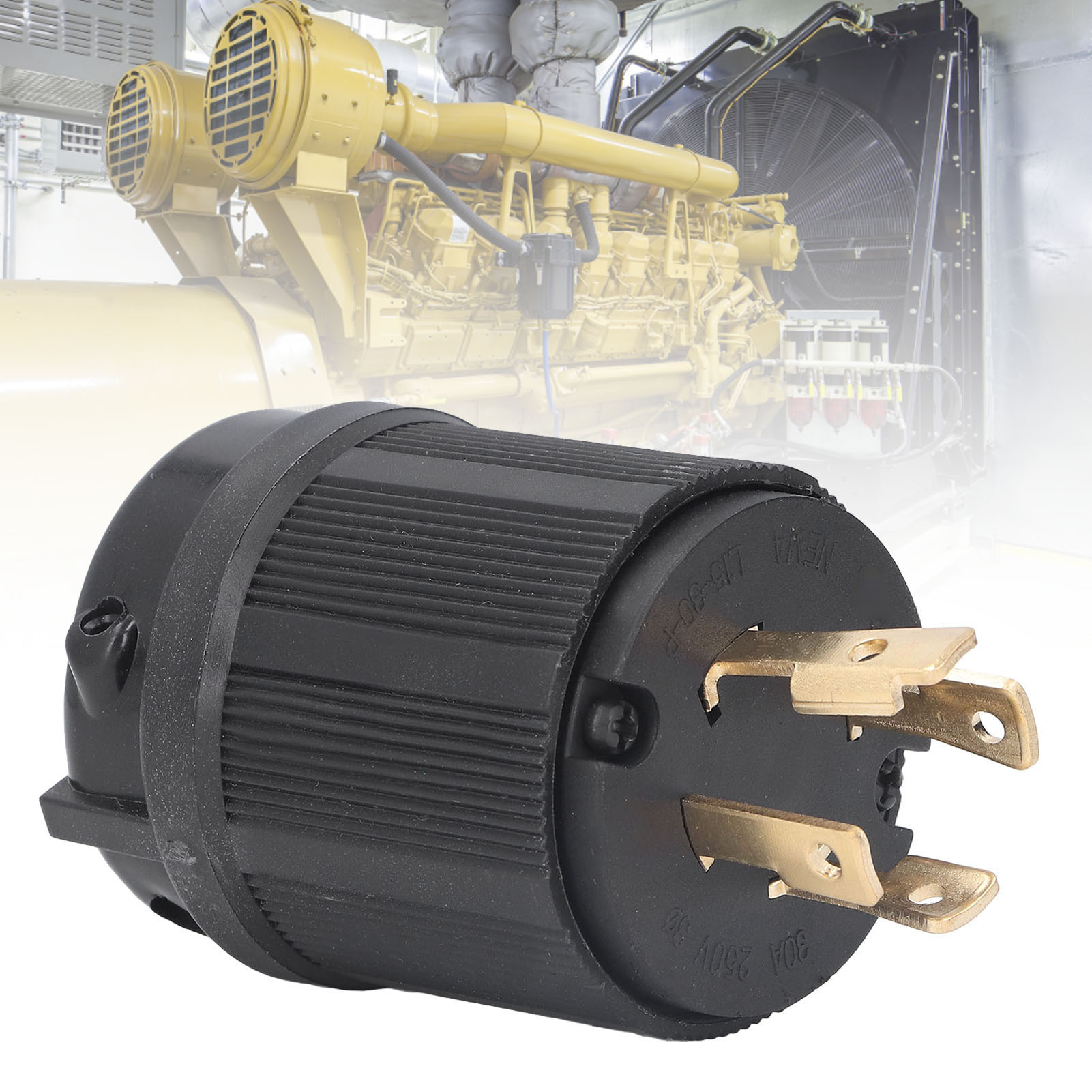 Nema L15-30p Industriestecker Nach Amerikanischem Standard, Vierpolig, Mit Verriegelungsschutz, 30 A, 250 V