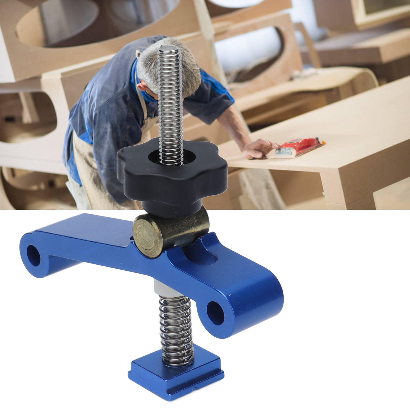 T-nut-klemme, T-förmige Druckplatte, Schräger Verbindungsschienen-klemmblock, Verbesserte Druckplatte Für Die Holzbearbeitung Mit Spezieller Gleitnut.