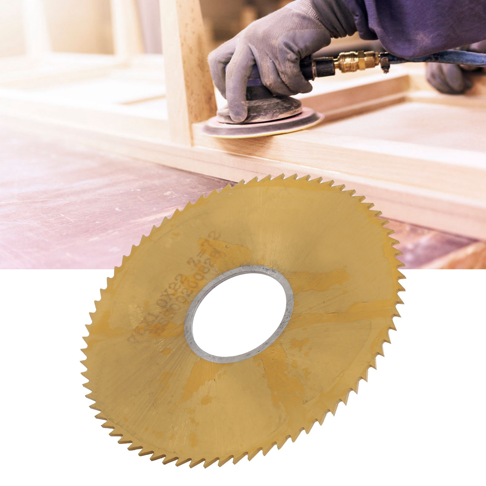 Fräser Mit Titanbeschichtung, Sägeblatt Aus Beschichtetem Schnellarbeitsstahl, 751 Mm.