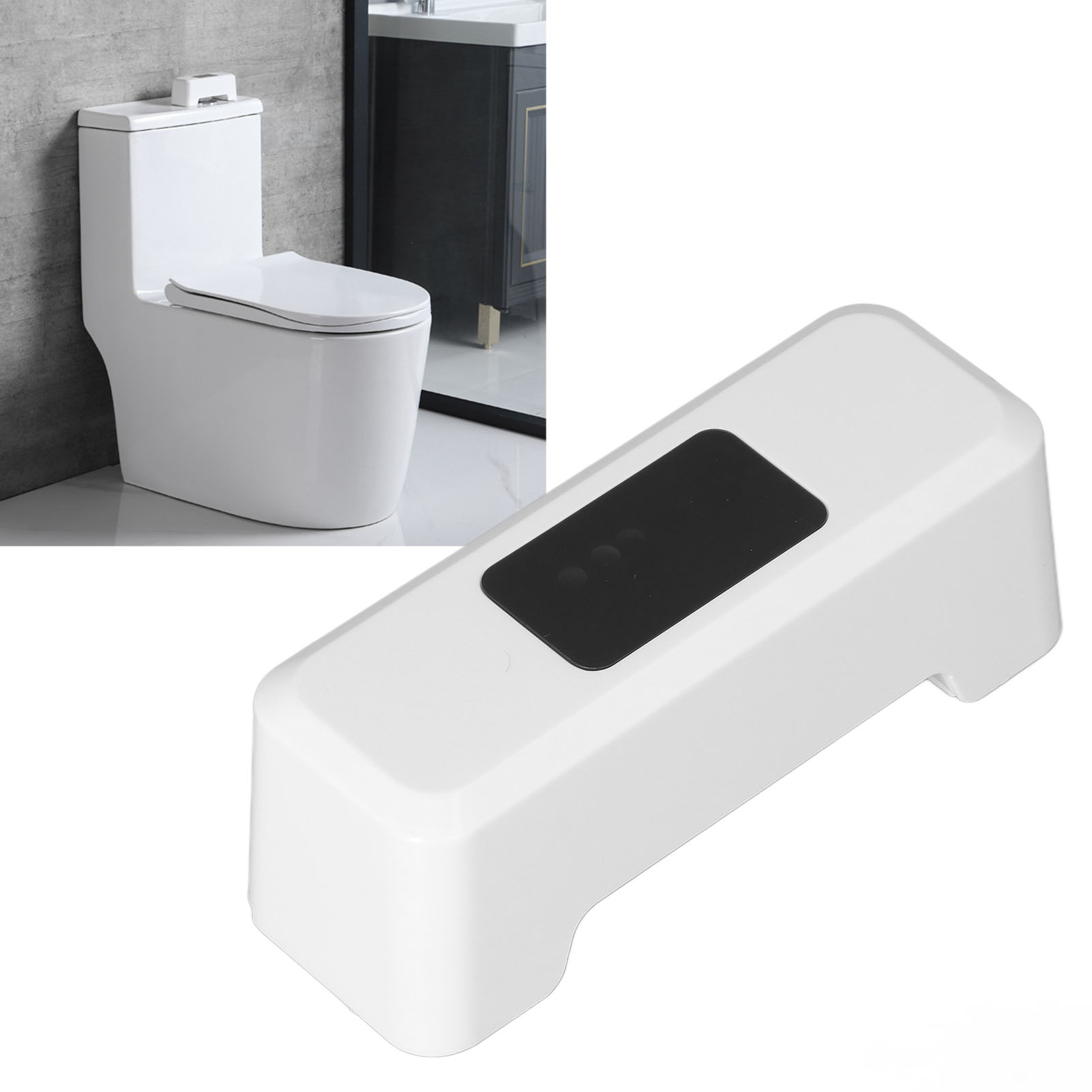 Automatische Toilettenspülung Mit Infrarotsensor, Berührungsloser Spülung Und Wasserdichtem Abs-gehäuse. Das Gerät Ist Für Den Privaten Und Öffentlichen Gebrauch Geeignet Und Einfach Zu Installieren.