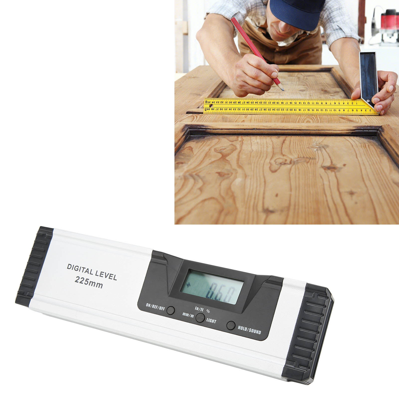 Hochpräzise Digitale Elektronische Wasserwaage, Winkelmesser Aus Aluminiumlegierung, Leistungsstarkes Magnetisches Nivellierinstrument