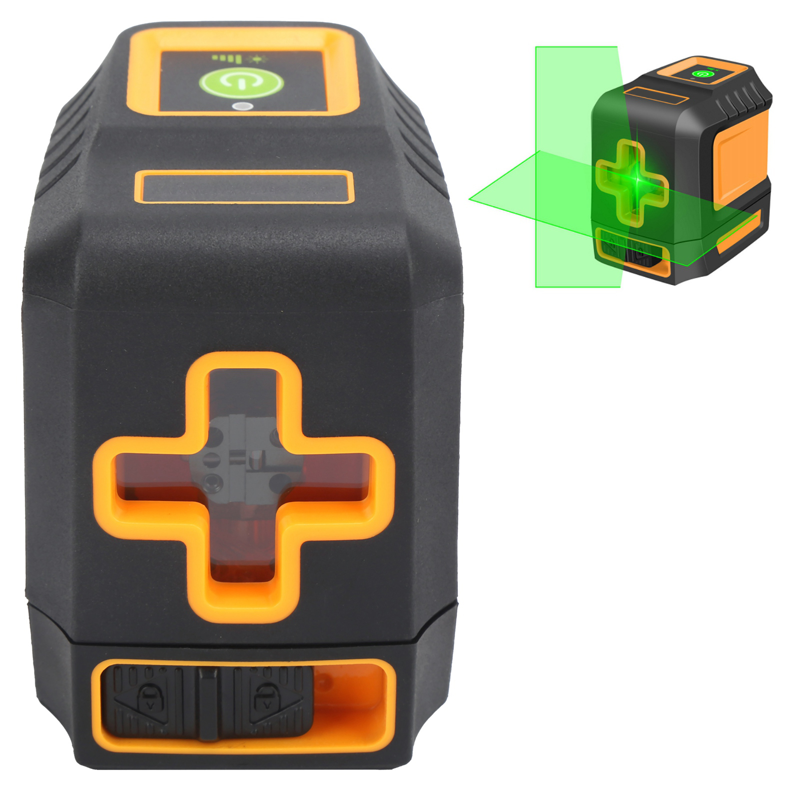 Miniatur-laser-nivelliergerät T04, Tragbarer Grüner Ld-linienprojektor Für Den Außenbereich, Wasserdicht Nach Ip54