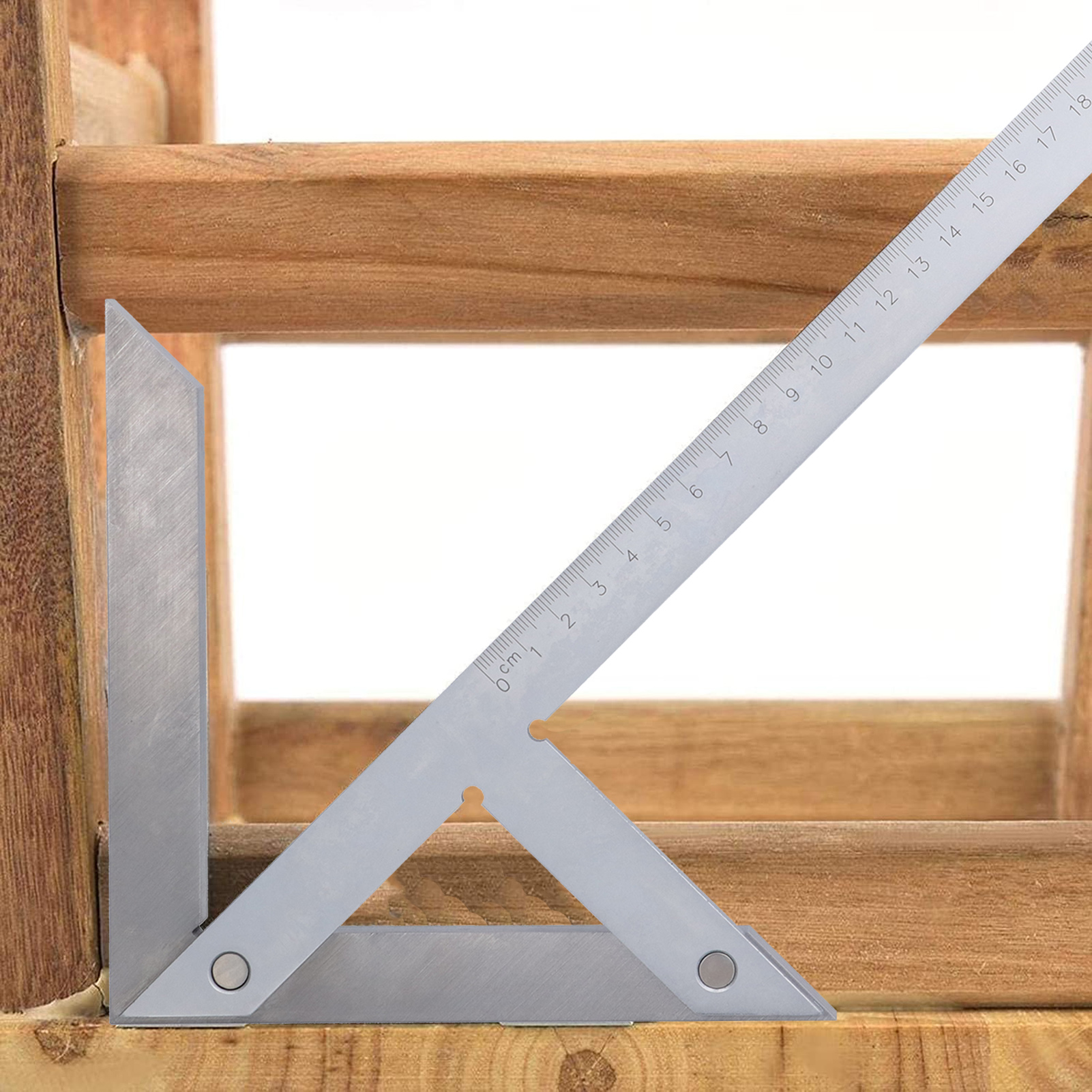 Präzisionswinkelmesser 250 X 160 Mm, Winkellineal, Winkelmesser, Mittelpunktsmarkierer