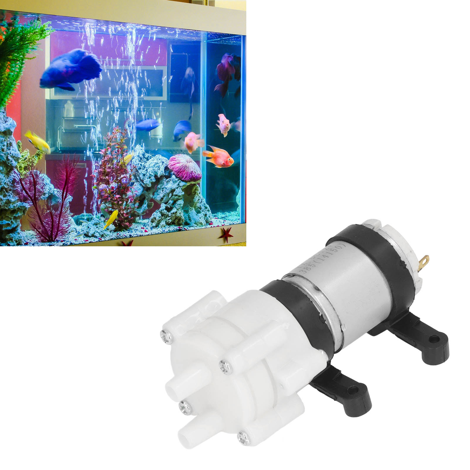 385 Selbstansaugende Wasserpumpe, Zubehör Für Die Teezubereitung, Membranwasserpumpe, Pvc-ständer