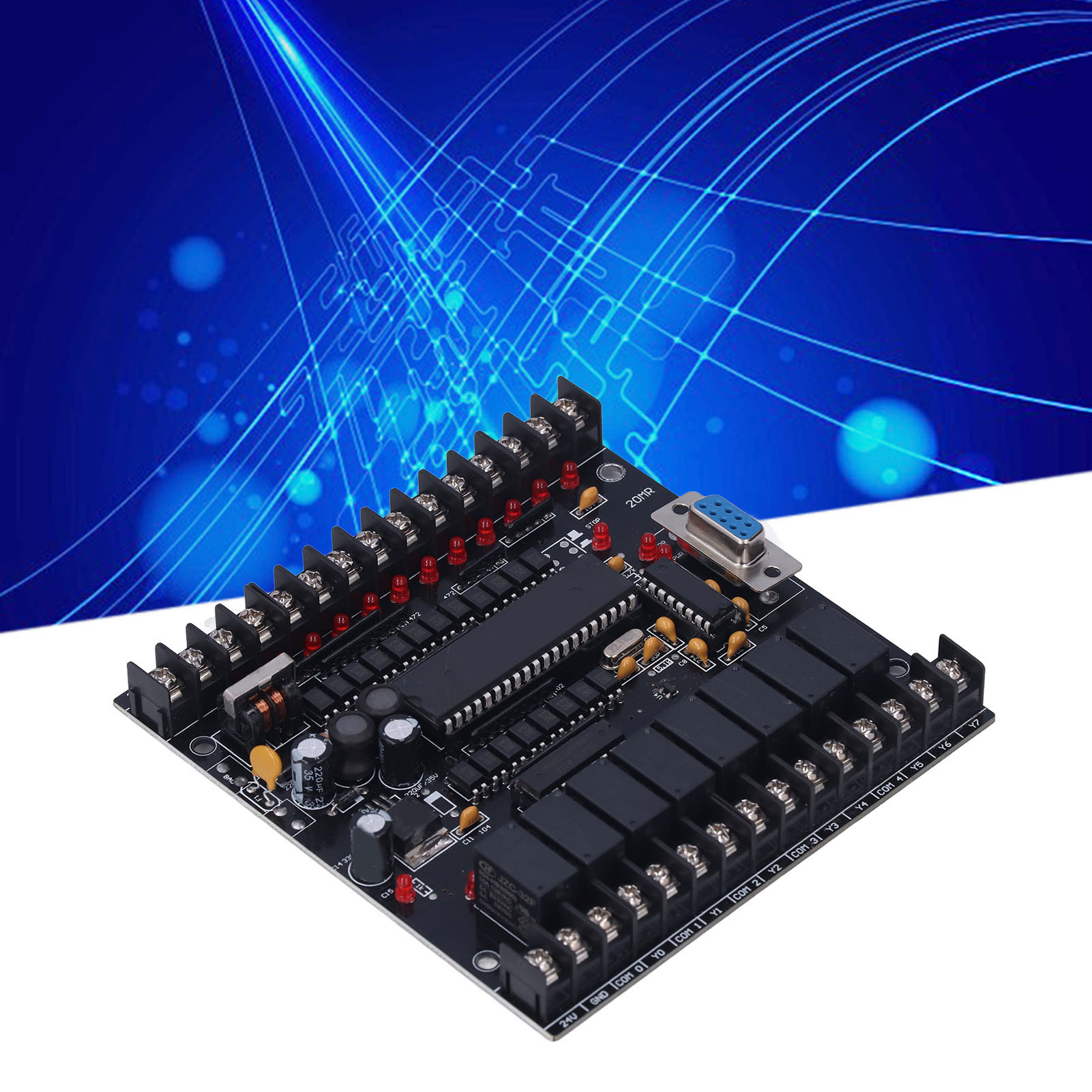 Mitsubishi Plc 20mr 51 Industriesteuerplatine, Mikrocontroller-steuerplatine, Mikrocontroller-industriesteuerplatine