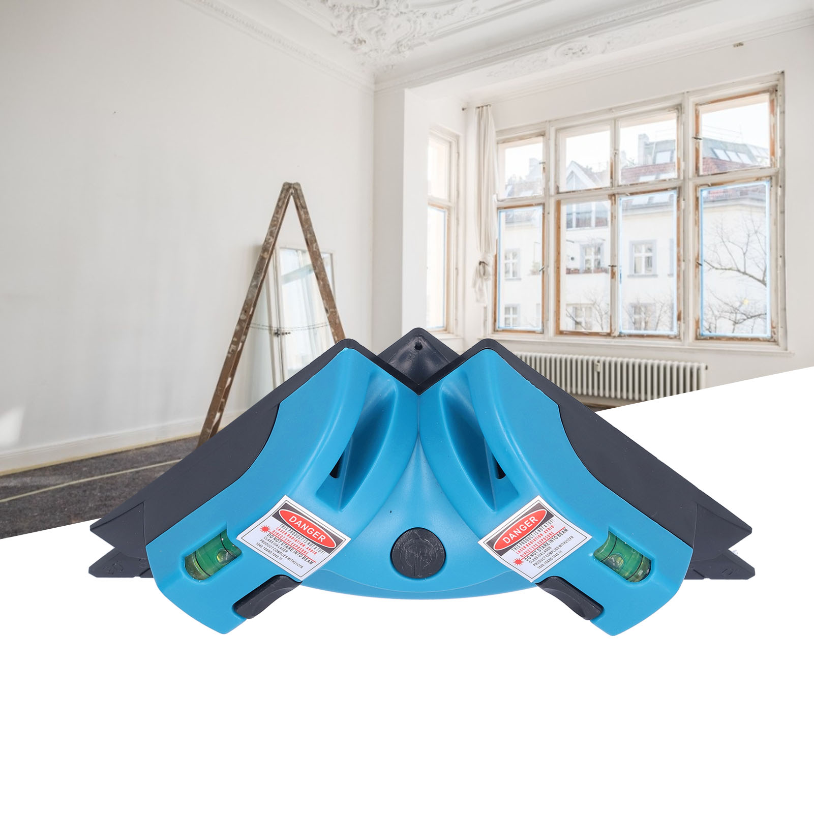 90-grad-winkel-infrarot-laser-nivelliergerät, Laserlinienprojektions-messgerät (blau)