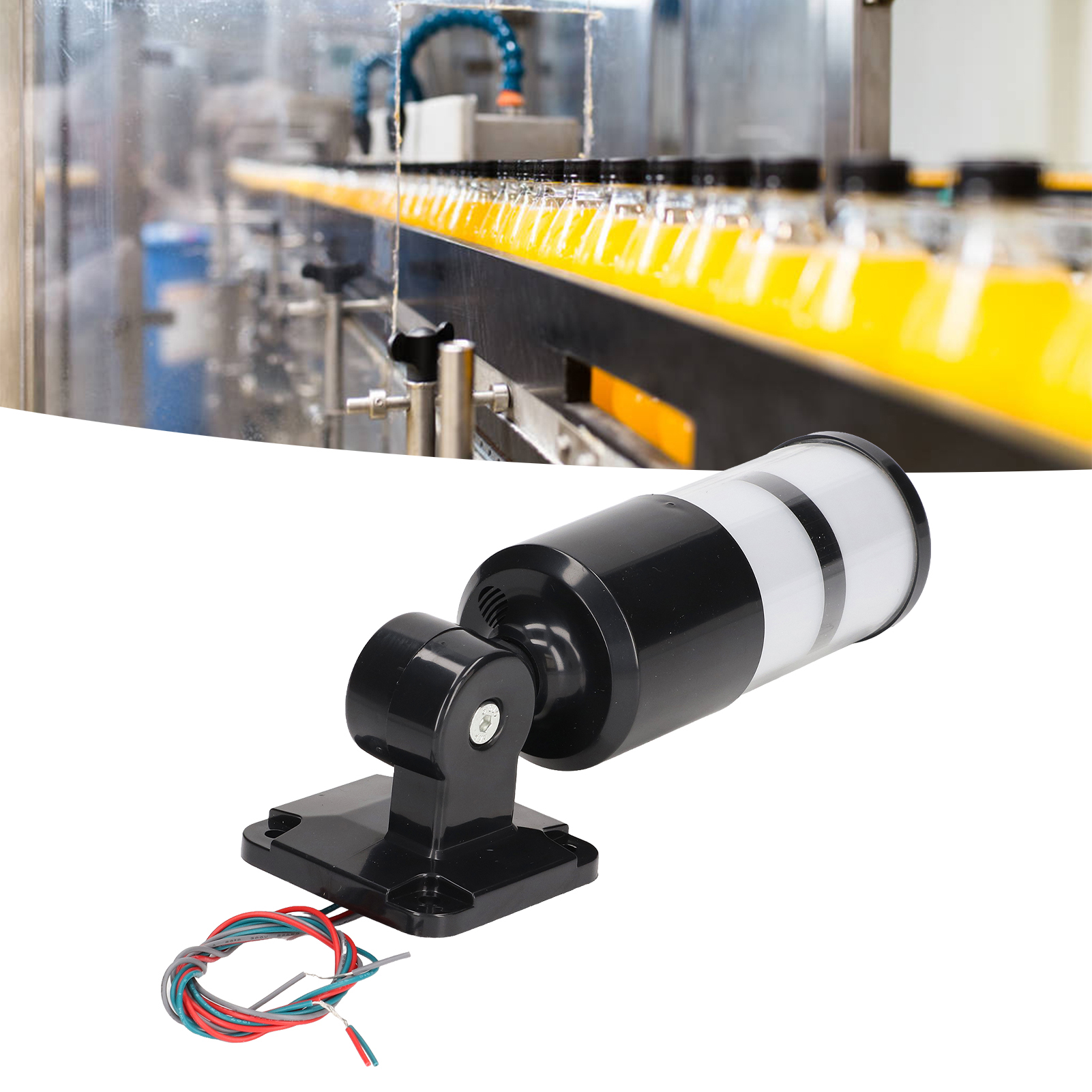 Berm® Zweilagige, Faltbare, Helle Led-signalleuchte Für Industrielle Werkzeugmaschinen