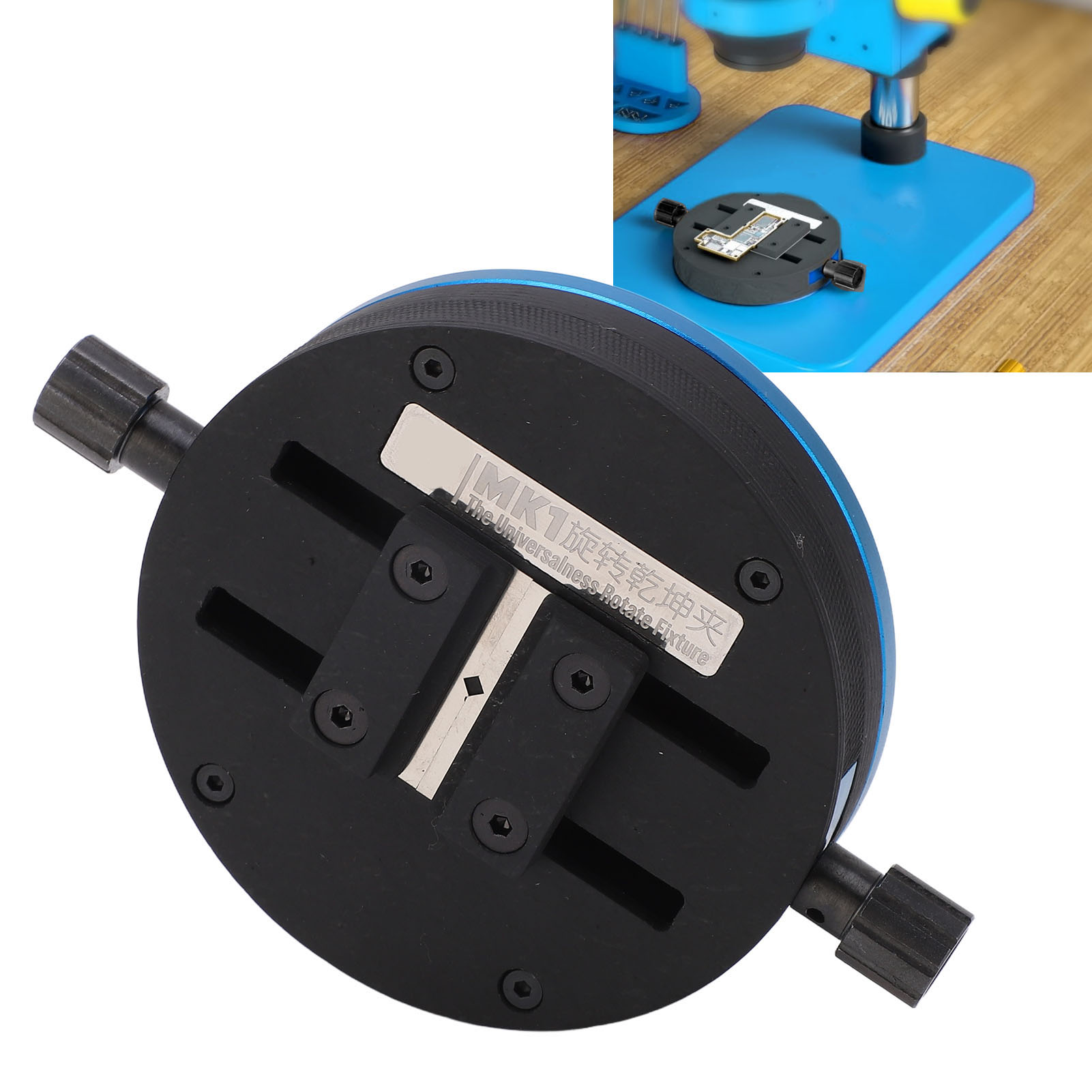 Repairman Mk1 Mini-motherboard-klemme, 360° Drehbar, Universell, Für Handykamera-leiterplattenhalterung