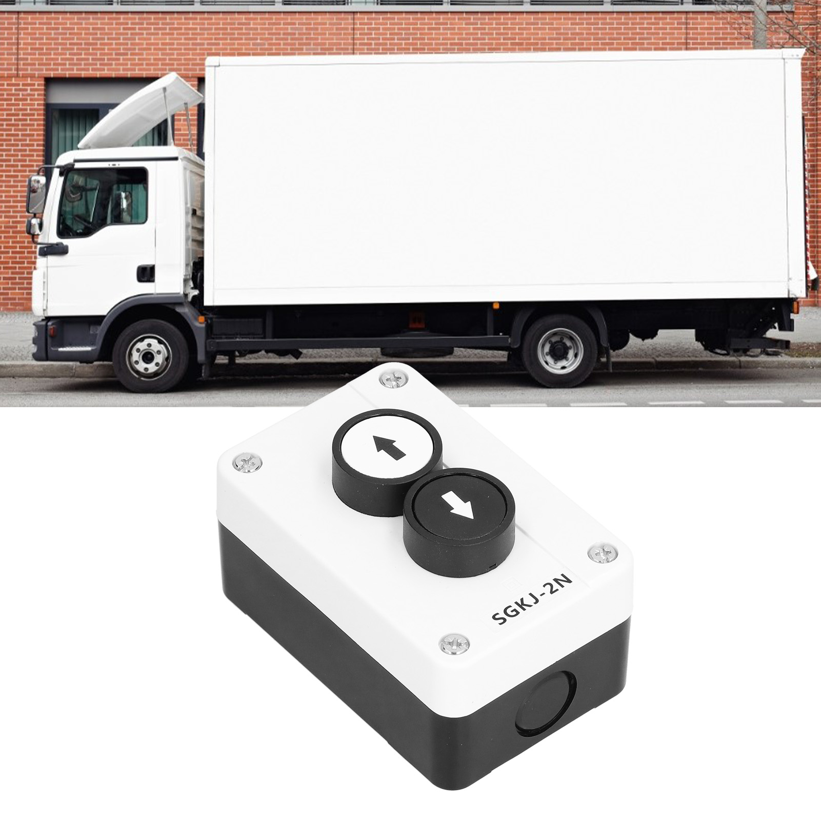 Sgkj-2n Selbstrückstellender Drucktaster, Auf-/ab-pfeilschalter, Seilwinden-rolltorschalter, Lkw-heckliftschalter