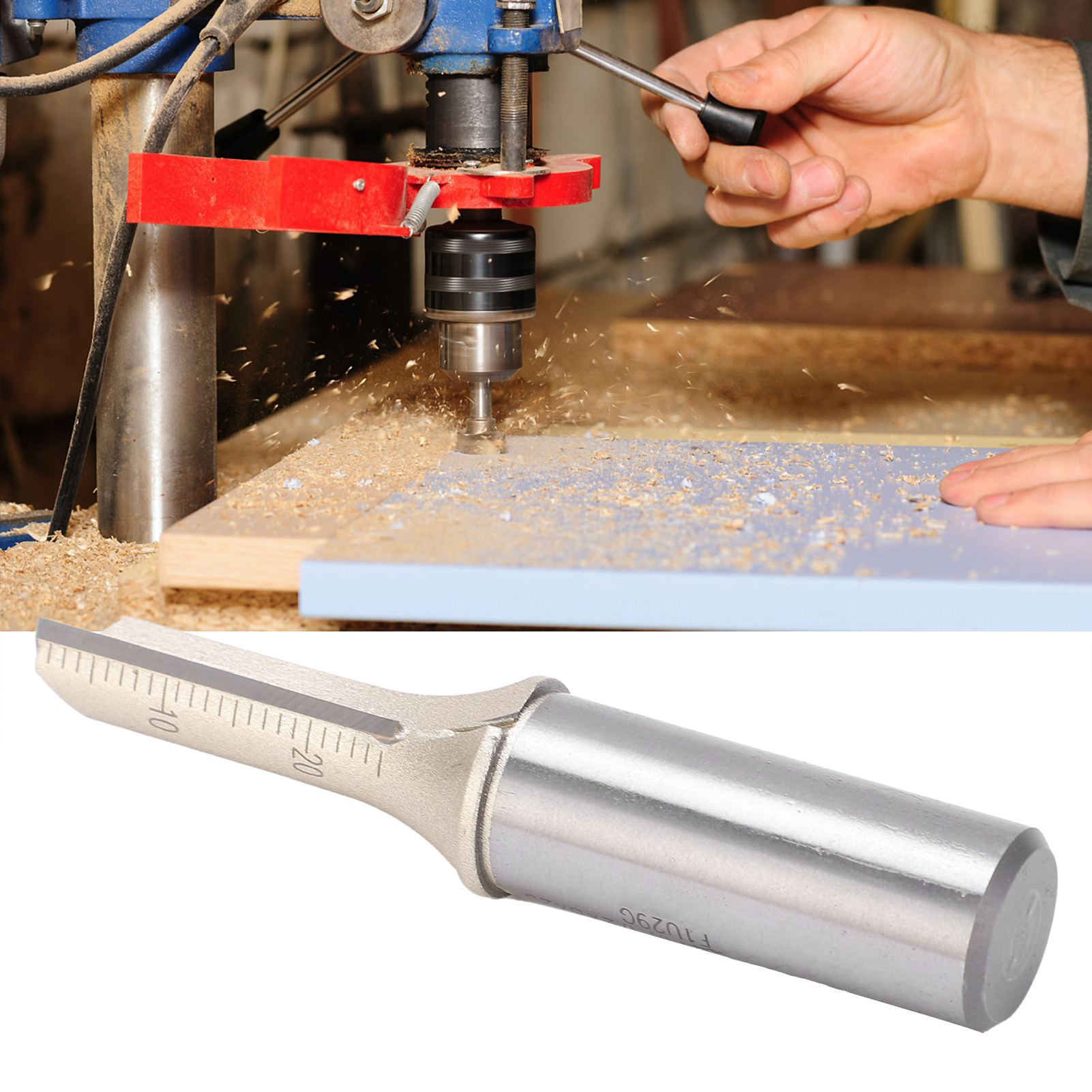 Ak47-1/2825 Dreischneider-schaftfräser, Zylindrischer Schaft, Für Cnc-bearbeitung, 1/2 Zoll Hartmetallspitze.
