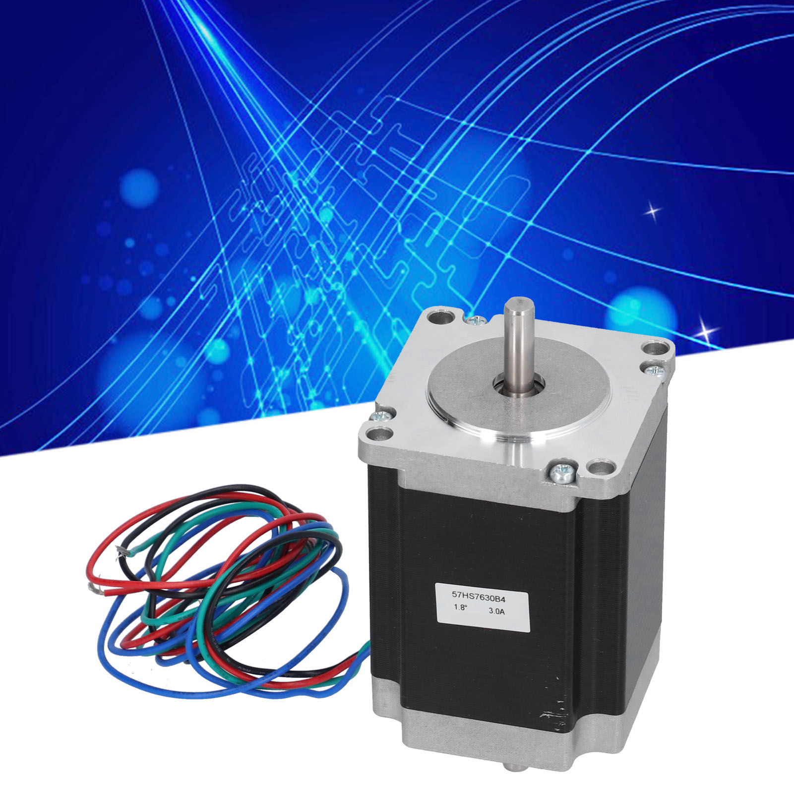 Maskenherstellungsmaschine Mit Schrittmotor 57, Durchmesser 76 Mm, Drehmoment 1,8 Nm, Ein-/zweiachsig, Graviermaschine 3a 57hs7630b4 Zweiachsig