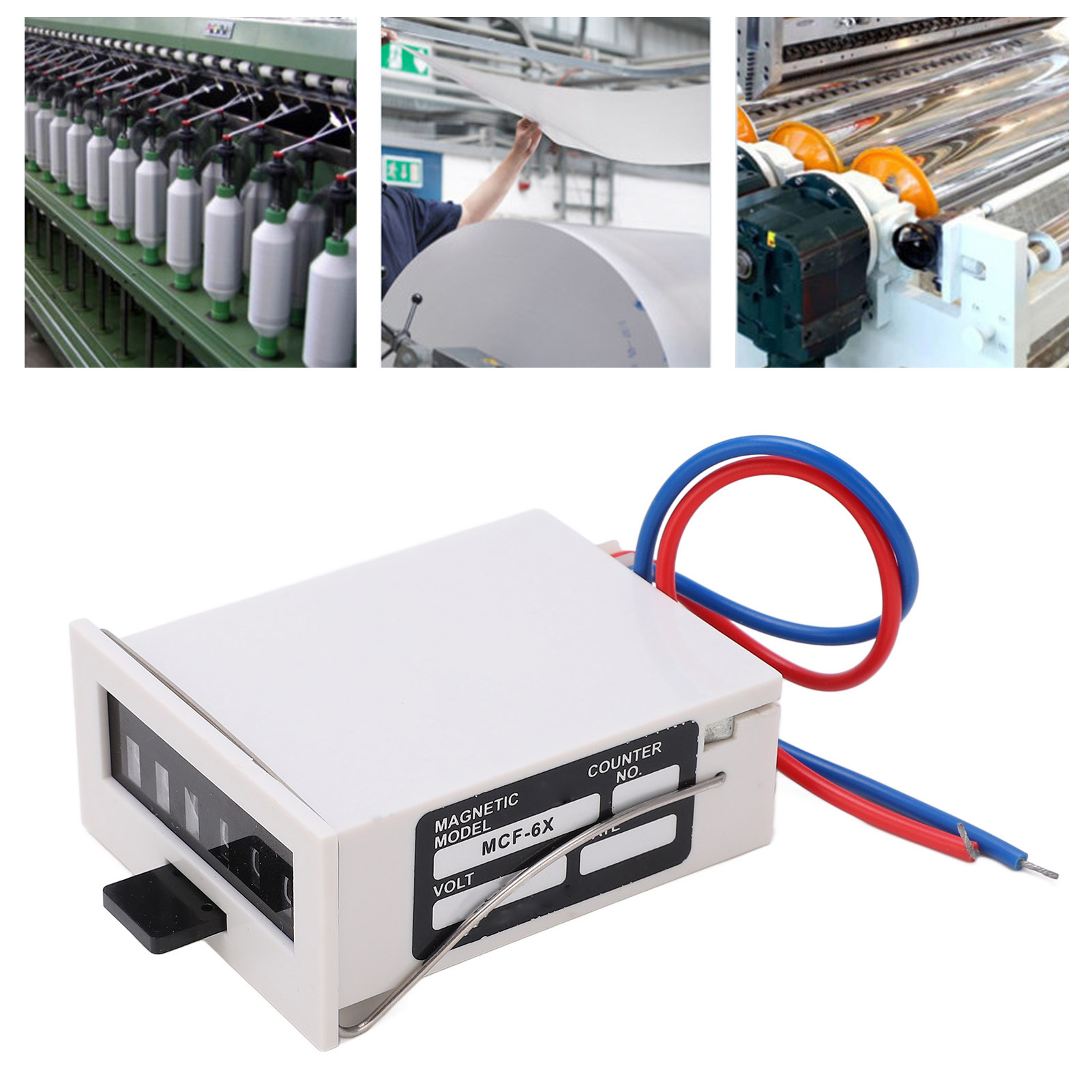 Elektromagnetischer Zähler Für Die Stoffschneidemaschine Mcf-6x, 24 V Dc