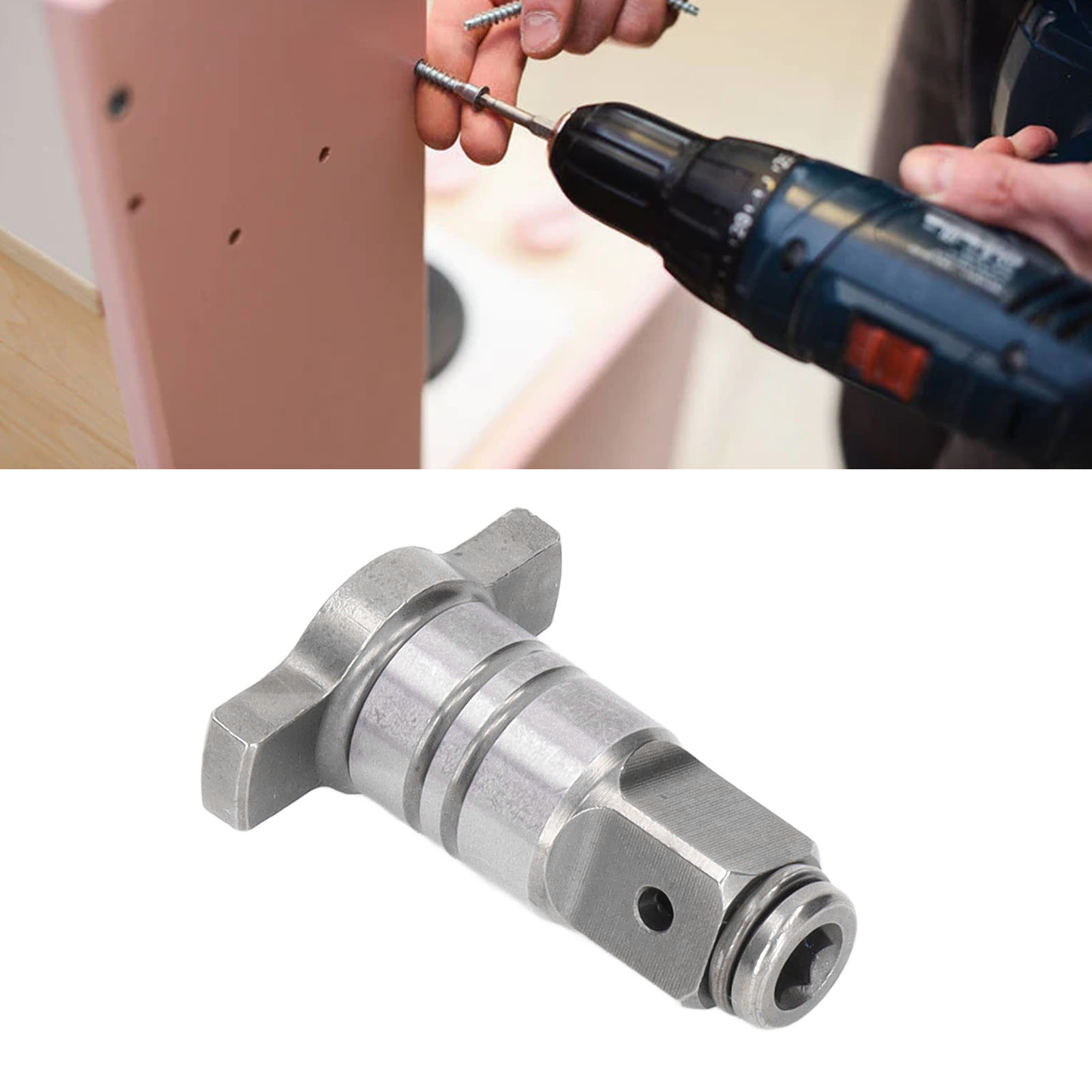 Adapter Für Elektroschrauber, Mehrzweck-schraubenschlüsselschaftadapter, Multifunktionaler Schraubendreherbit, T-schaftadapter, Multifunktionaler Vierkantschaft