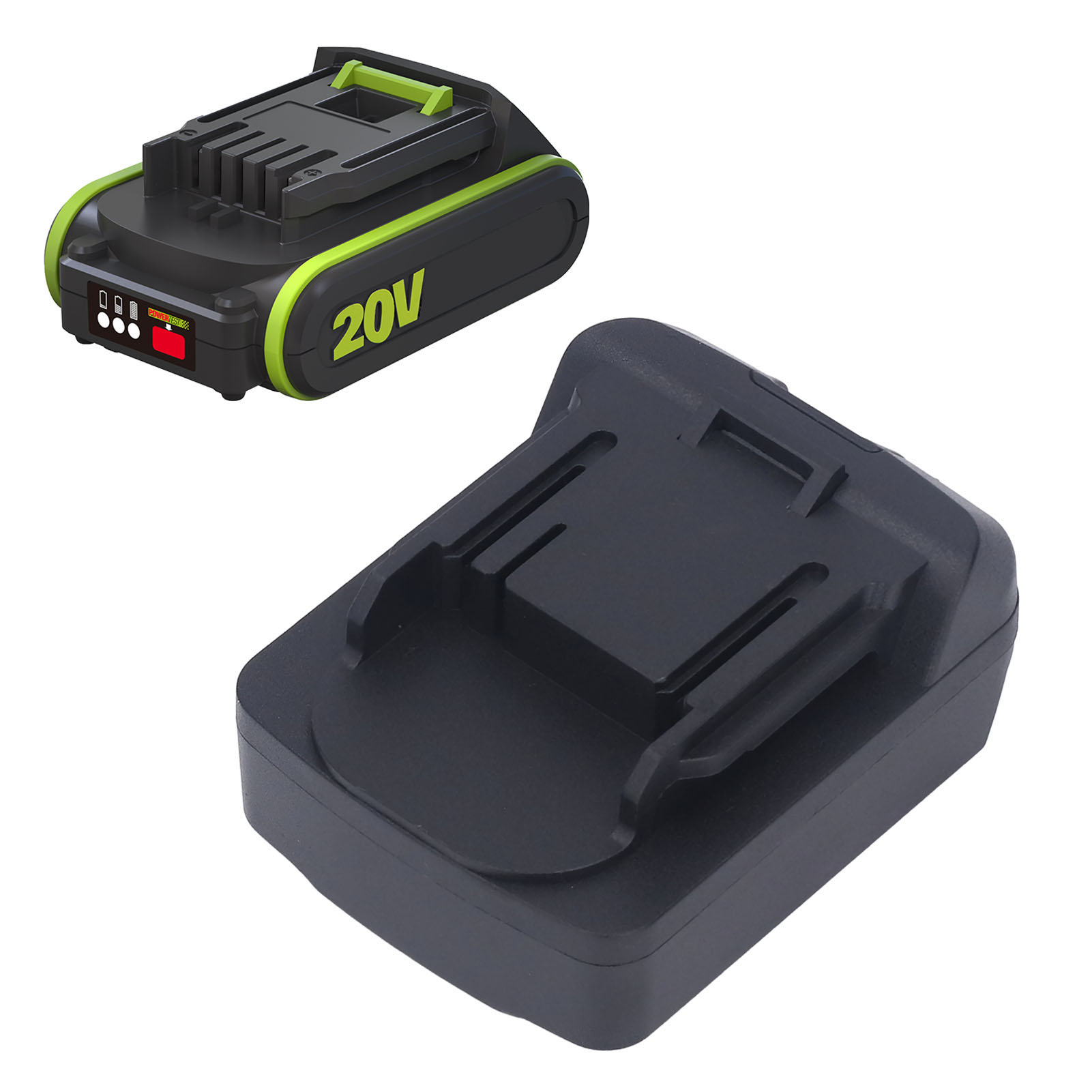 Worx Green 5-pin-adapter Für Akku Auf Makita Mechanical (konverter)