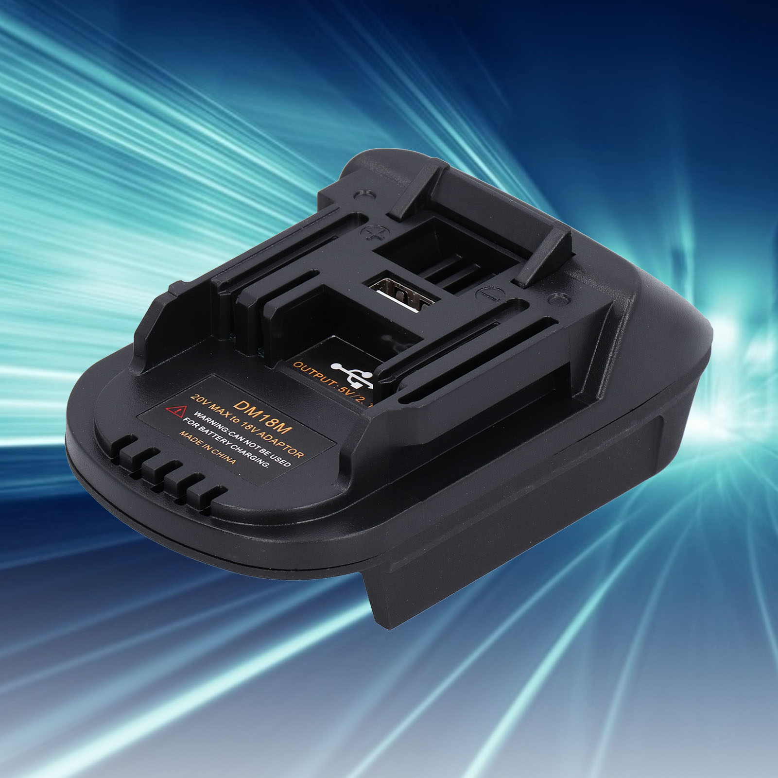 Dm18m Akkuadapter Für Dewalt- Und Milwaukee-18v-elektrowerkzeuge An Makita-lithium-ionen-werkzeuge